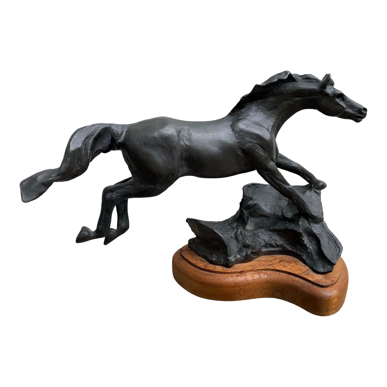 1989 Bronze Horse Sculpture by Veryl Goodnight Chairish