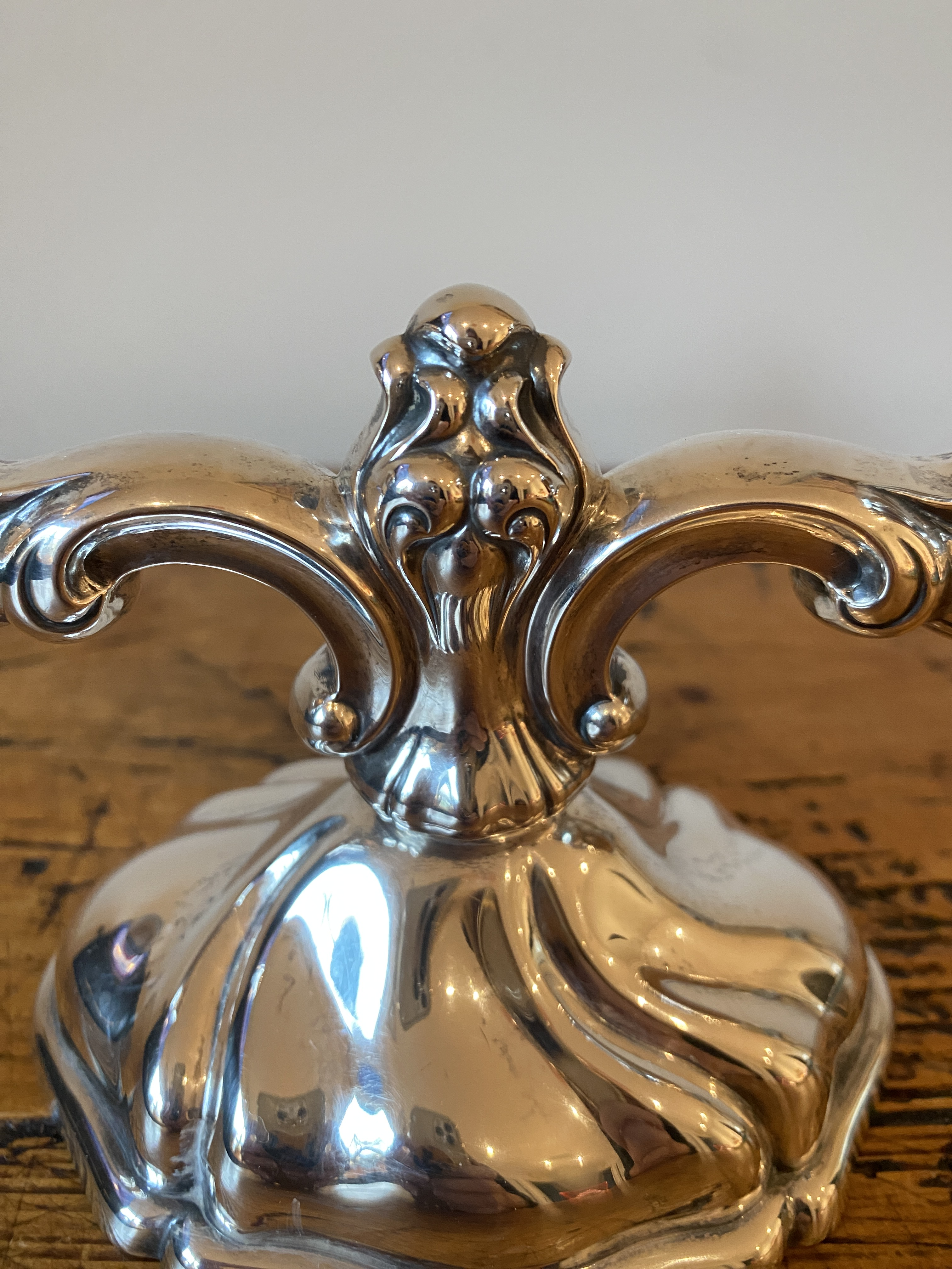 デンハム　BOLT CD Candiani Vintage 2-Arm Sterling Silver Candelabra, Made in Germany