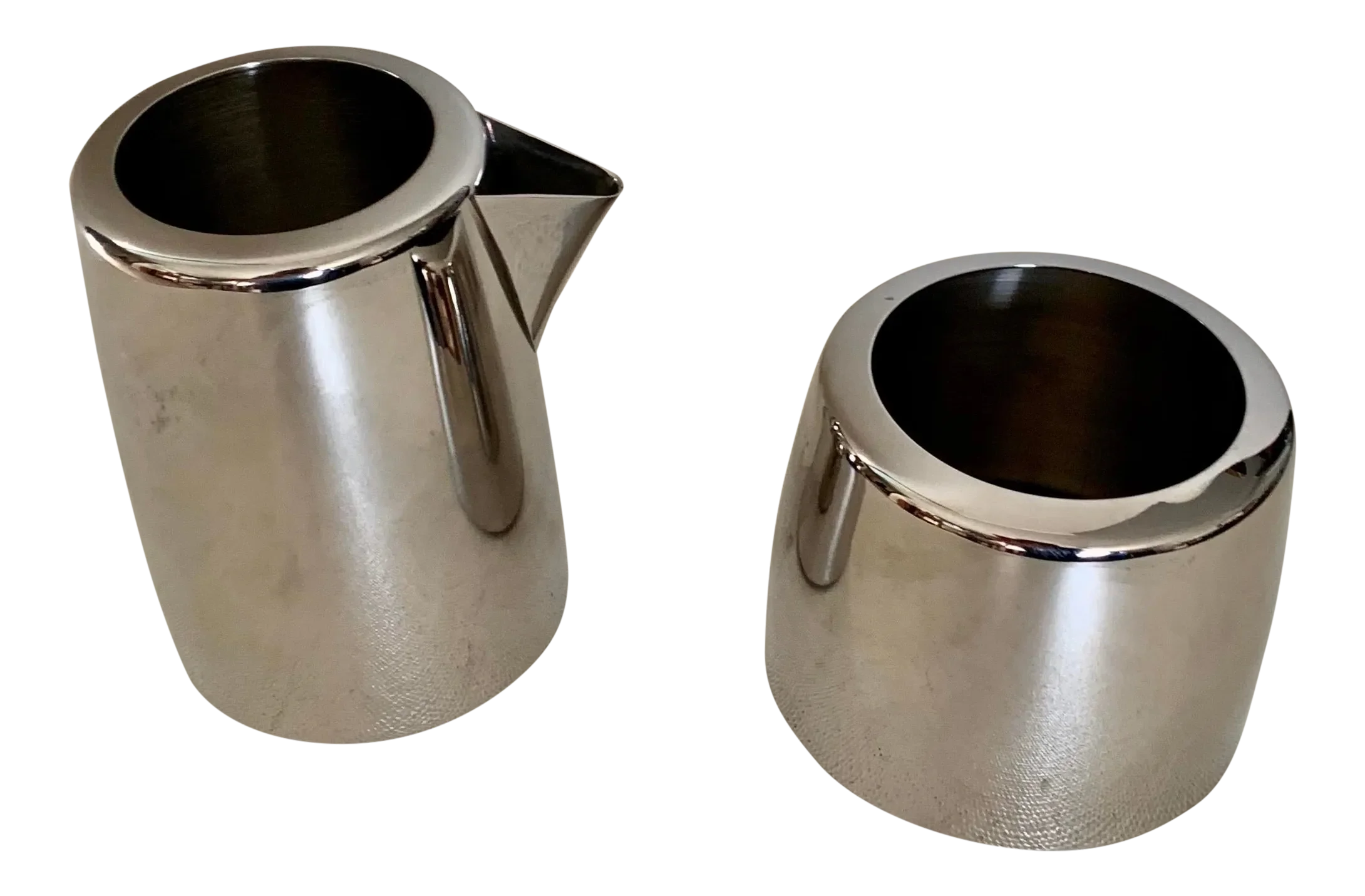 Oliver Hemming Sixty-Six 66 Modern Stainless Steel Milk Jug and