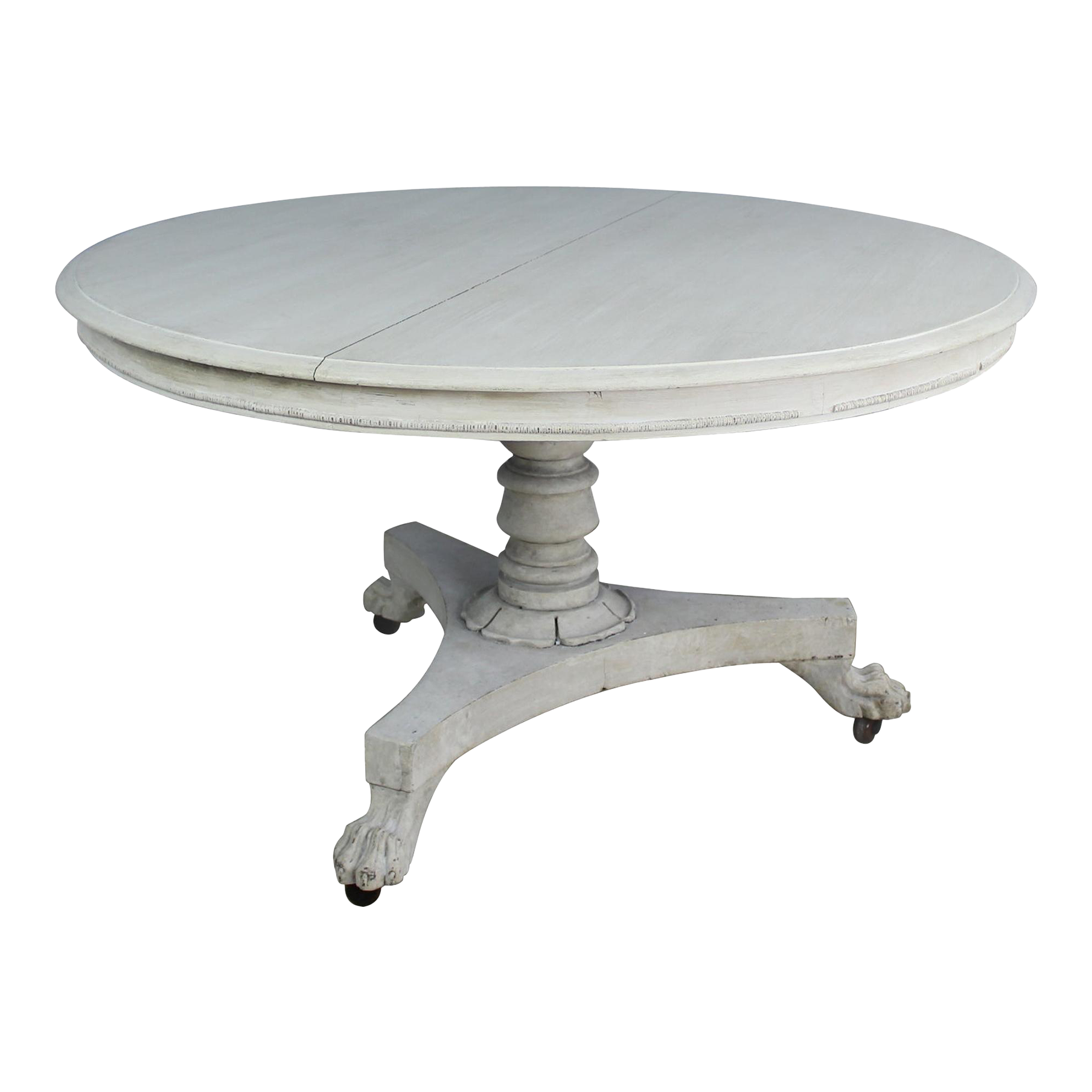 Antique Dutch TiltTop Pedestal Table with Lion's Feet Chairish