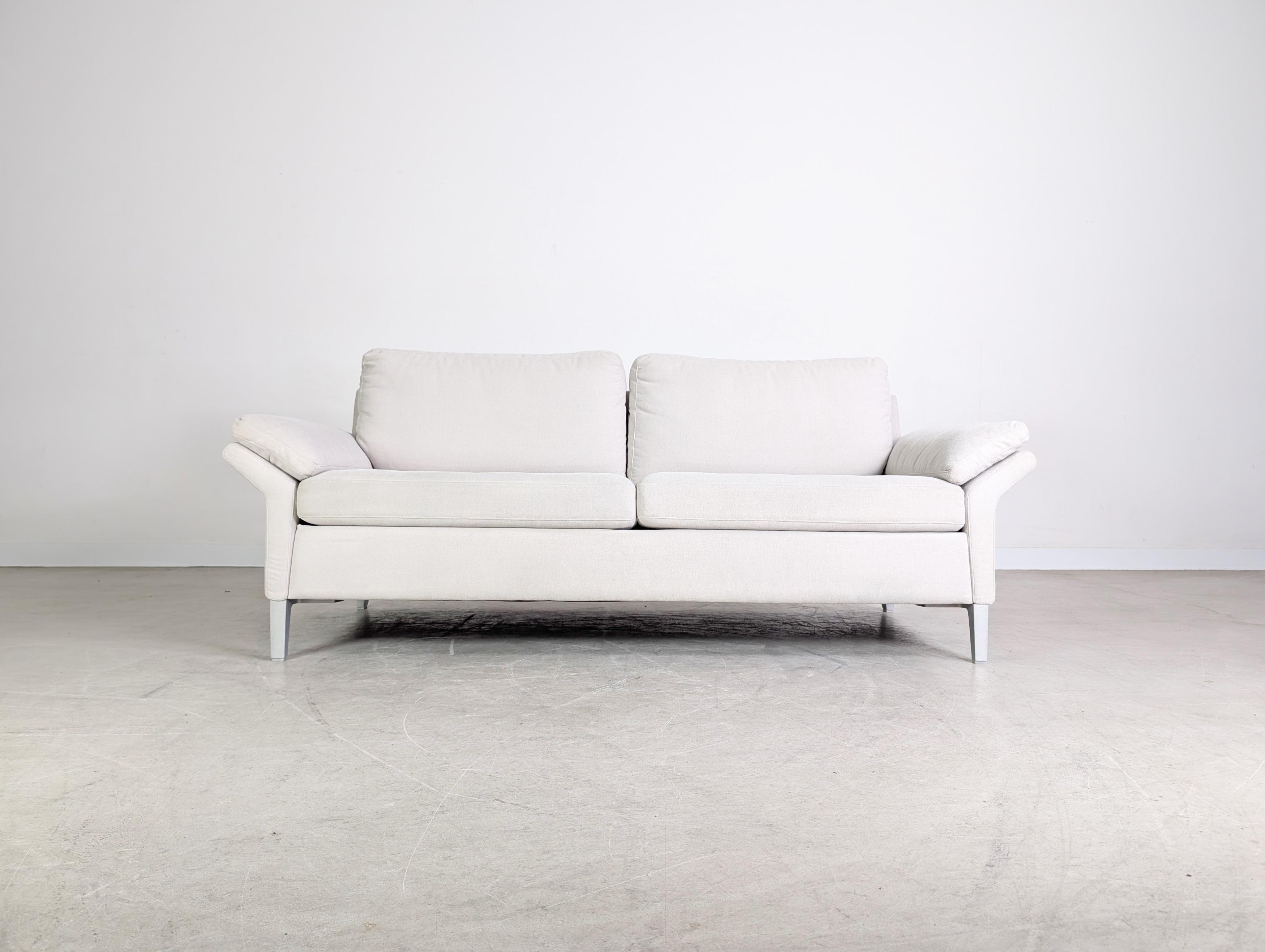 3000 Three-Seater Sofa in Cream Beige from Rolf Benz