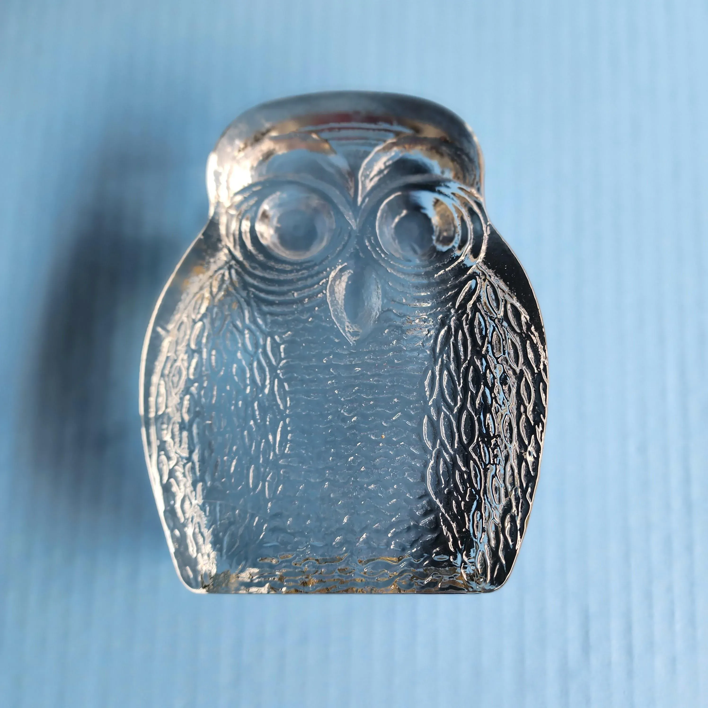 Blenko Glass Owl Book Ends — Kubisak Modern Design