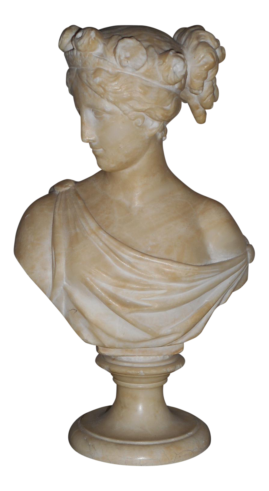 Original Antique Marble SculptureFemale Bust Chairish
