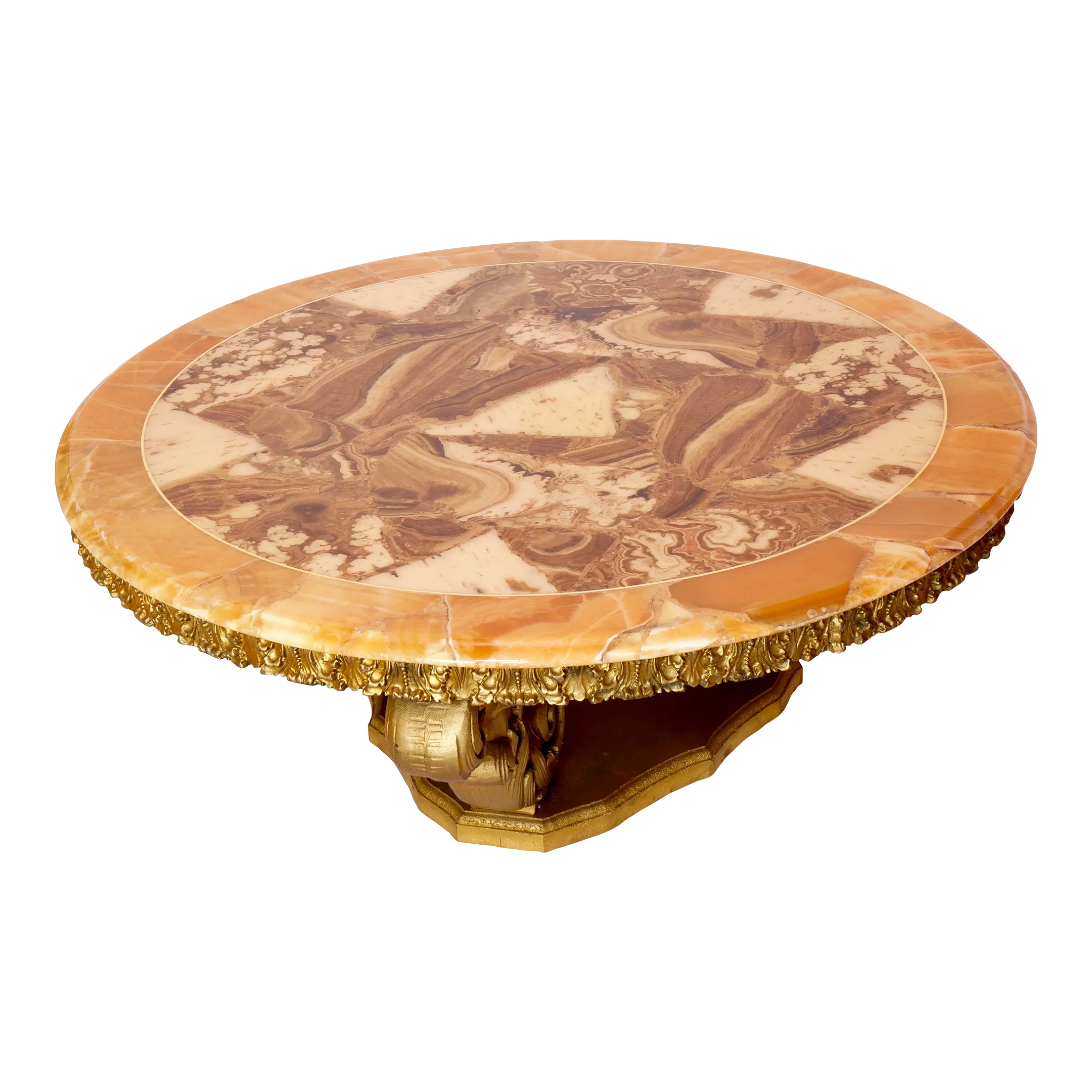 Muller's Onix コーヒーテーブル　HECHO EN MEXICO Mid 20th Century Mid Century Modern Muller of Mexico Onyx