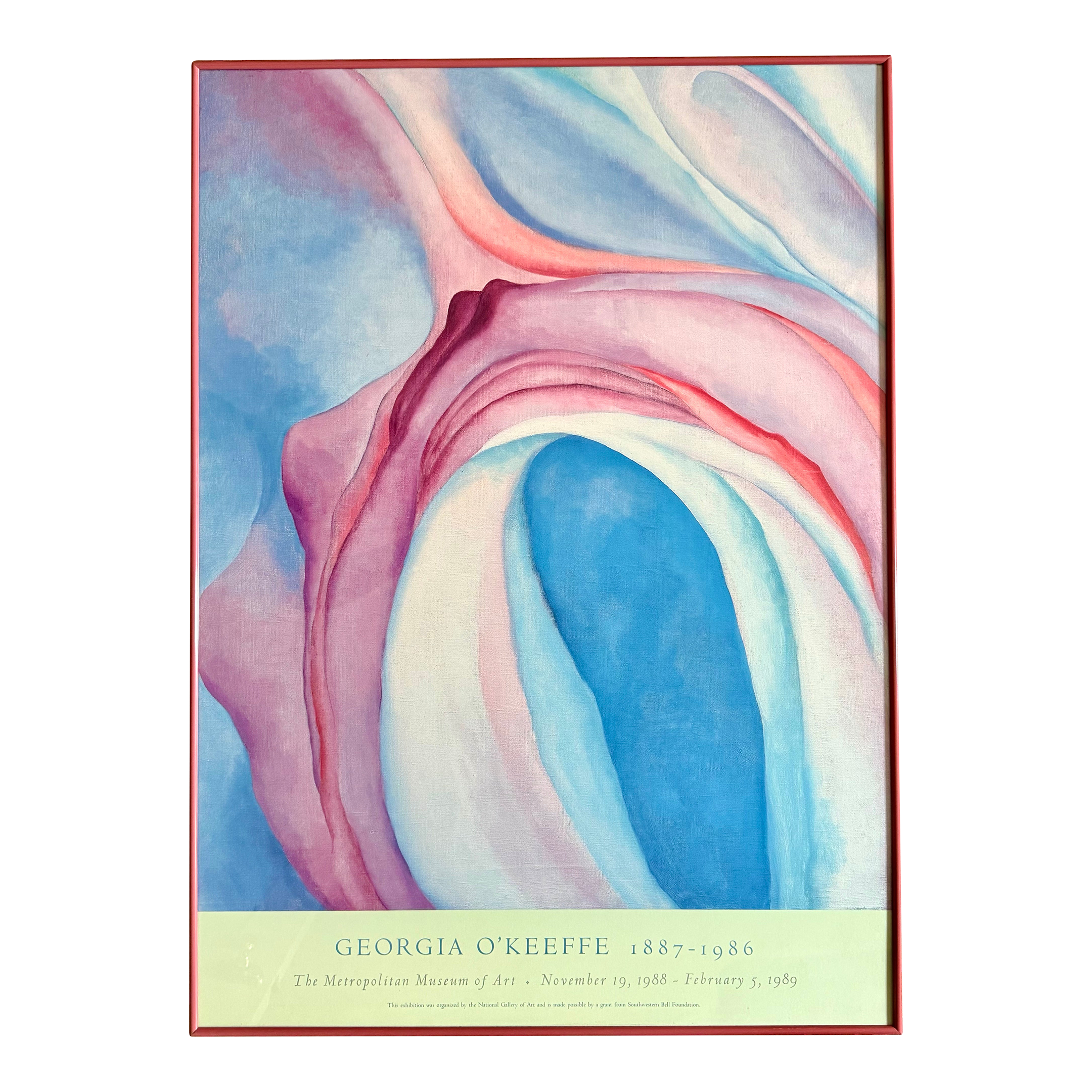 Georgia O'Keeffe (1887-1986) Original Exhibit Poster, the