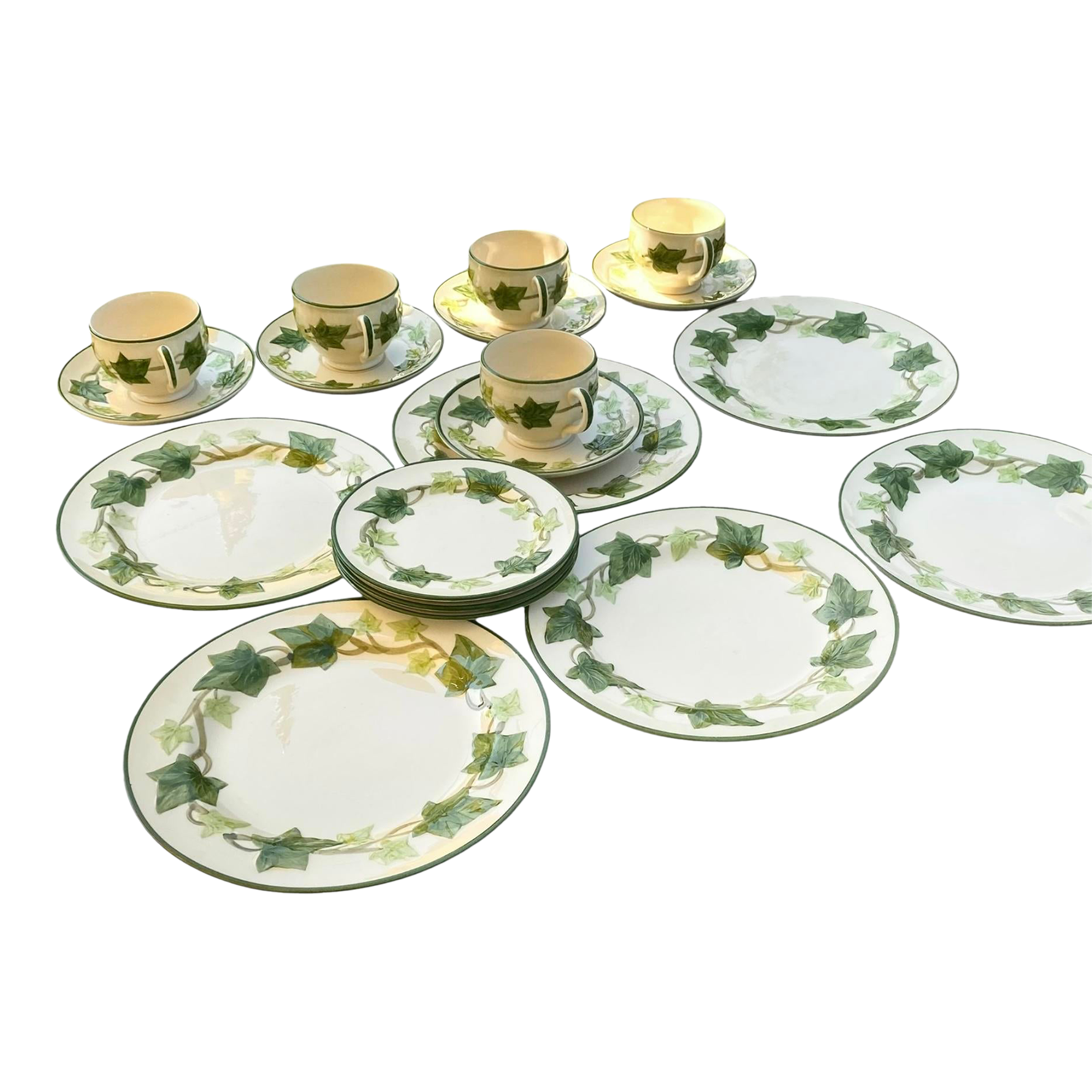 Vintage 1950's Franciscan Ivy Pattern Dinnerware Chairish - Main Image