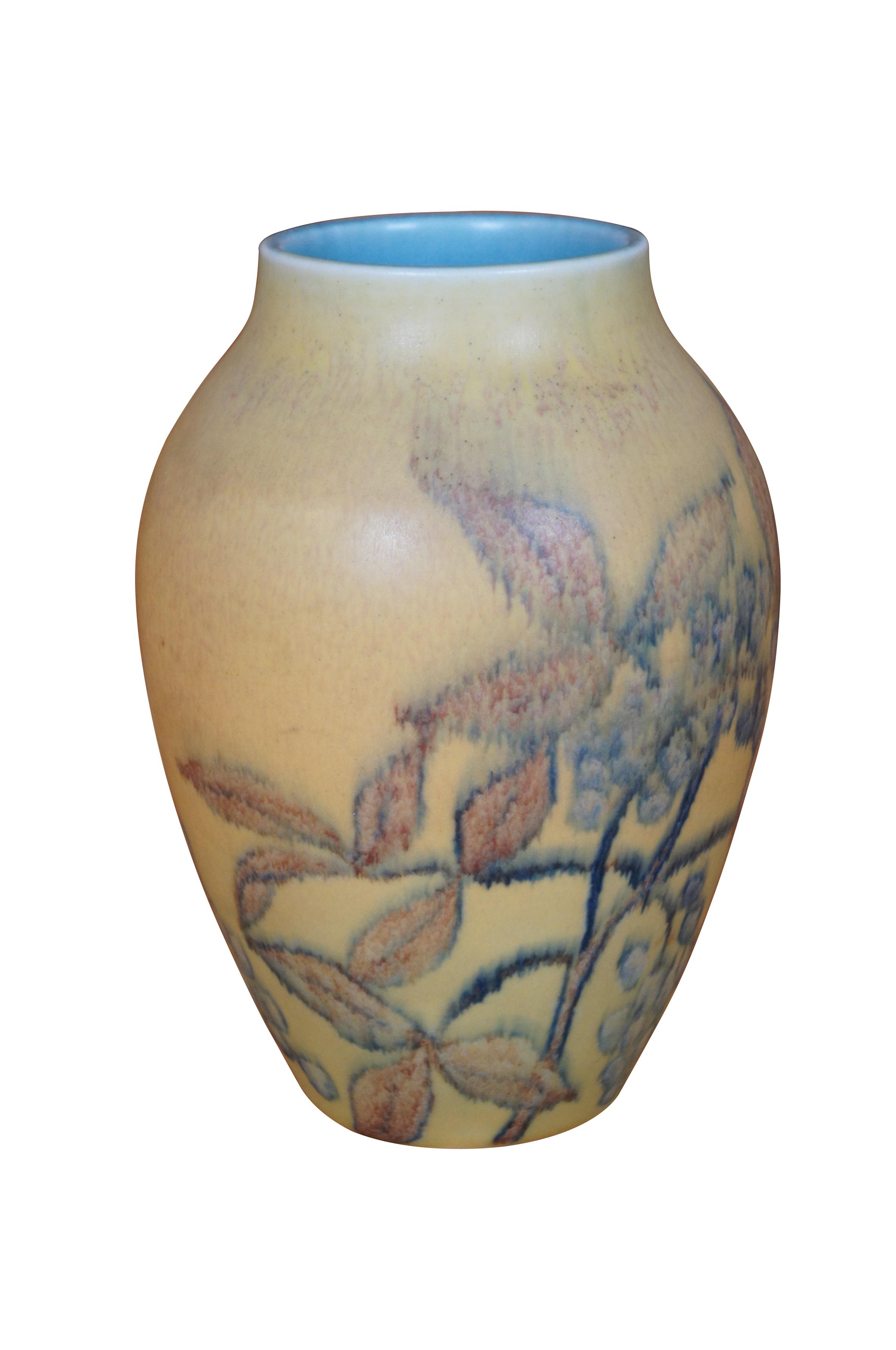 Antique Rookwood 1929 XXIX Jens Jensen Vellum Matte Glaze Vase Urn