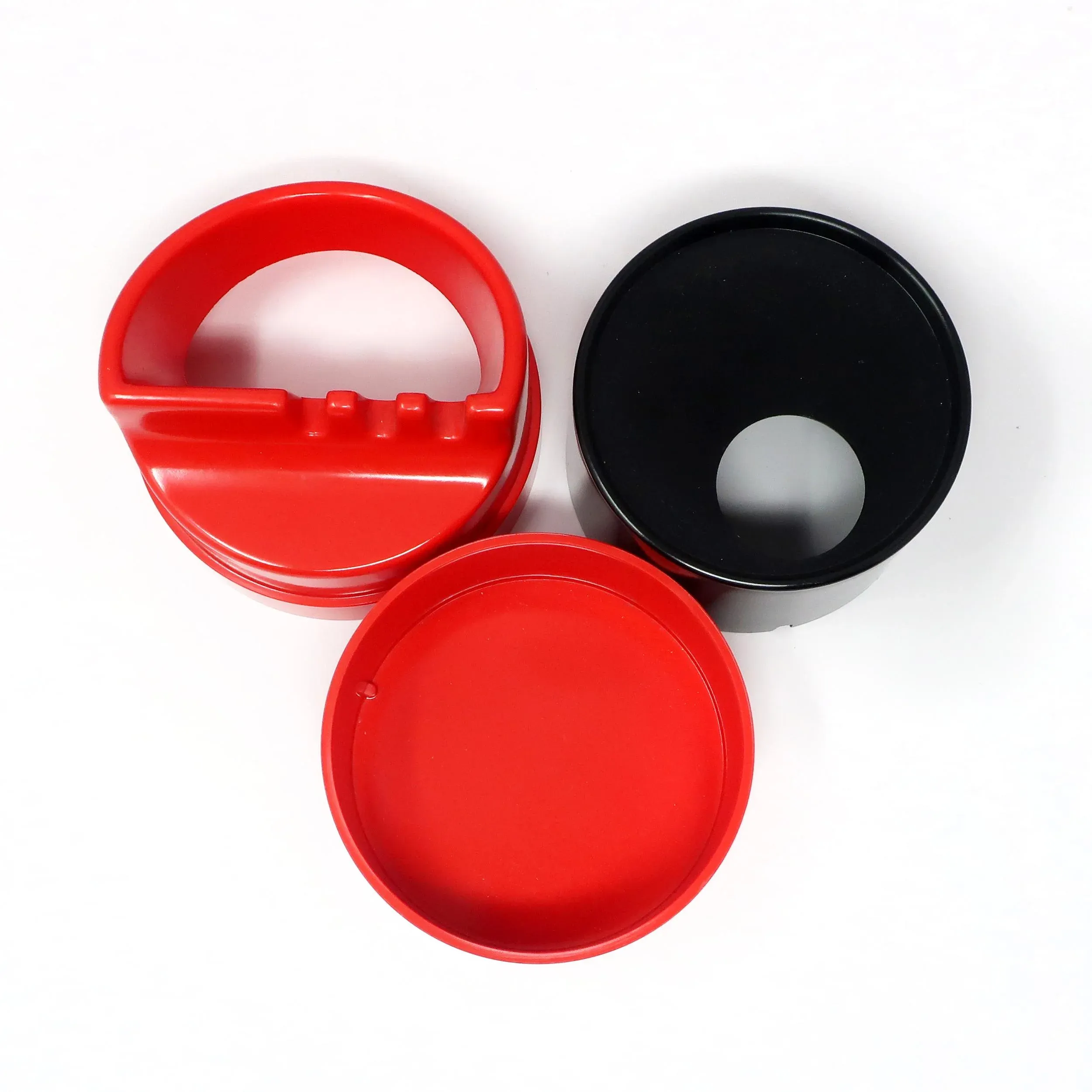 Red 4630 Roto Ashtray by Joe Colombo for Kartell | Chairish