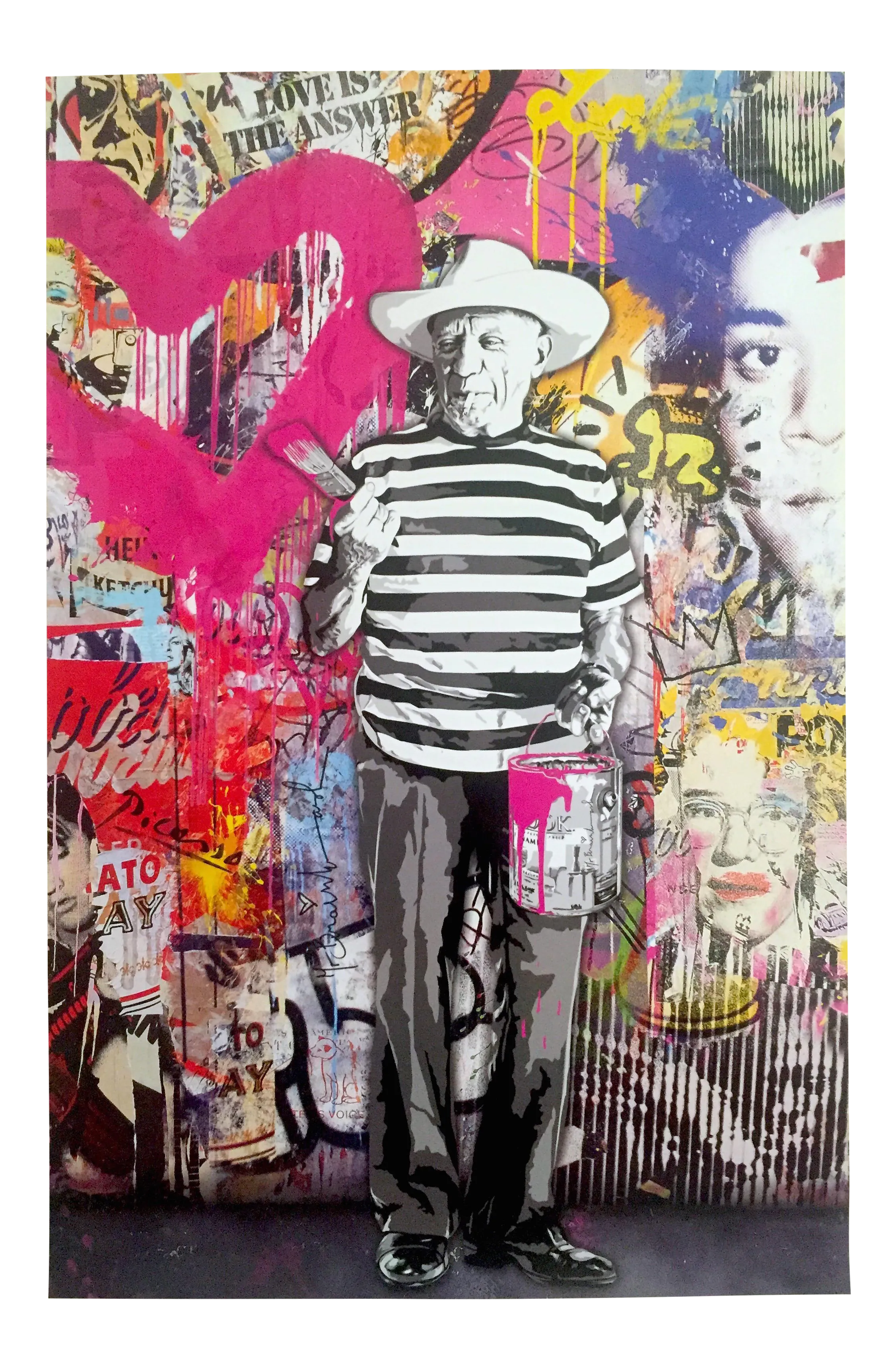 Mr.Brain wash ポップアート