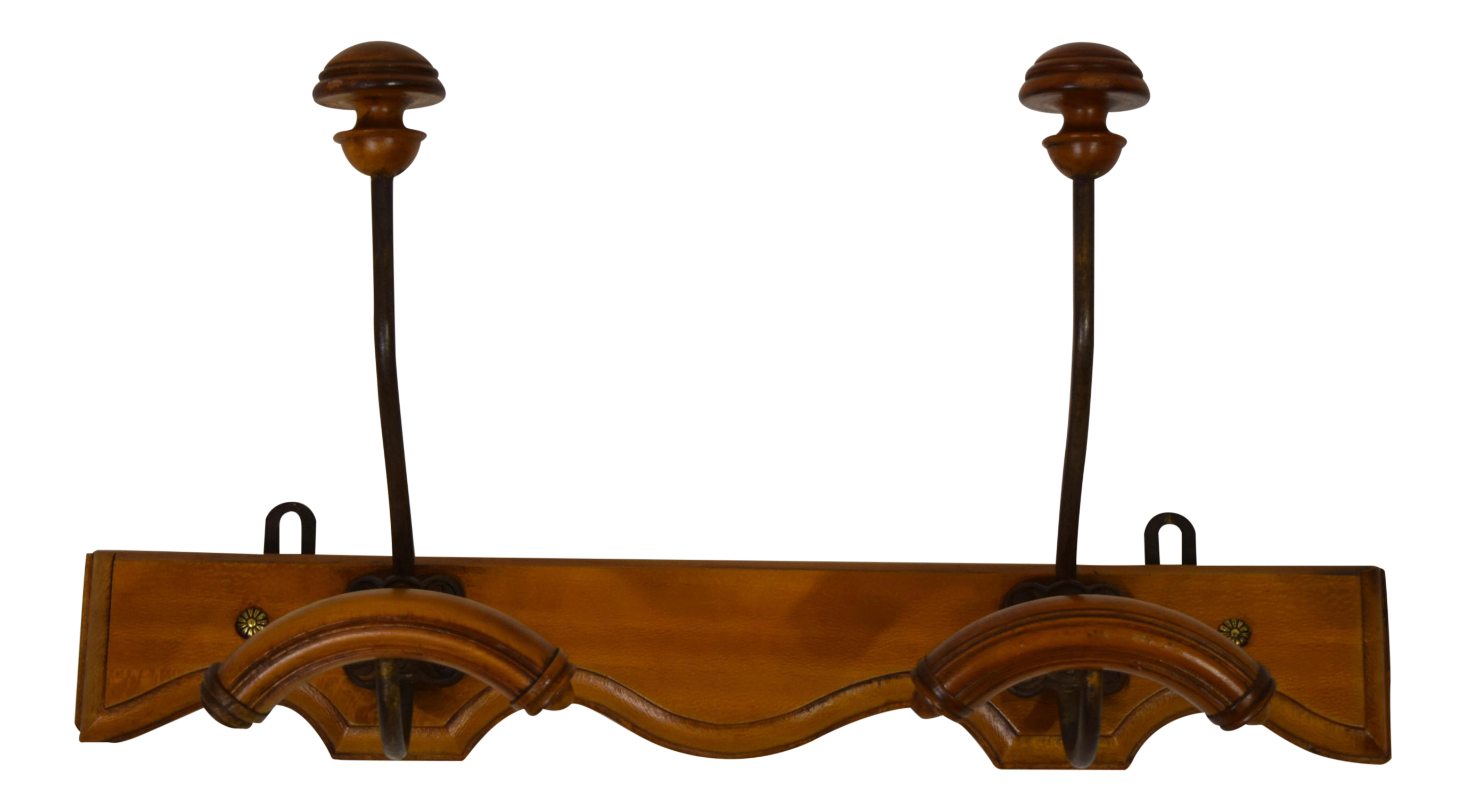 French Cherry Coat/Hat Rack Chairish