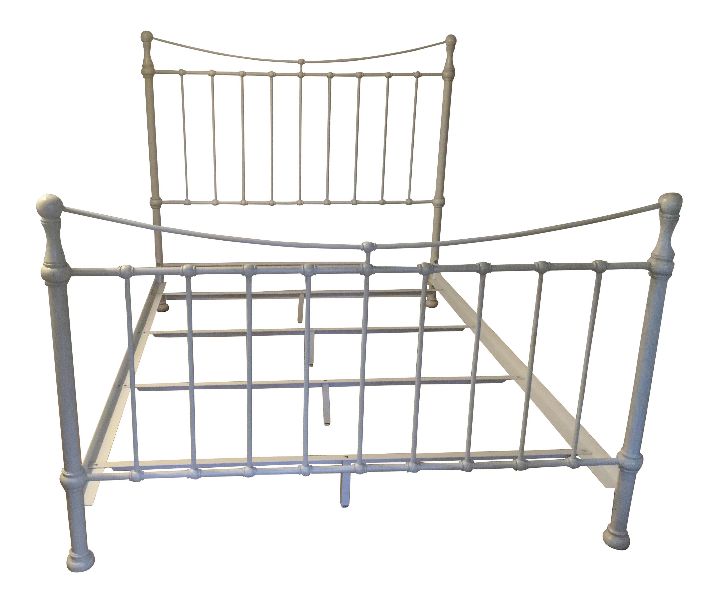 ethan allen iron bed
