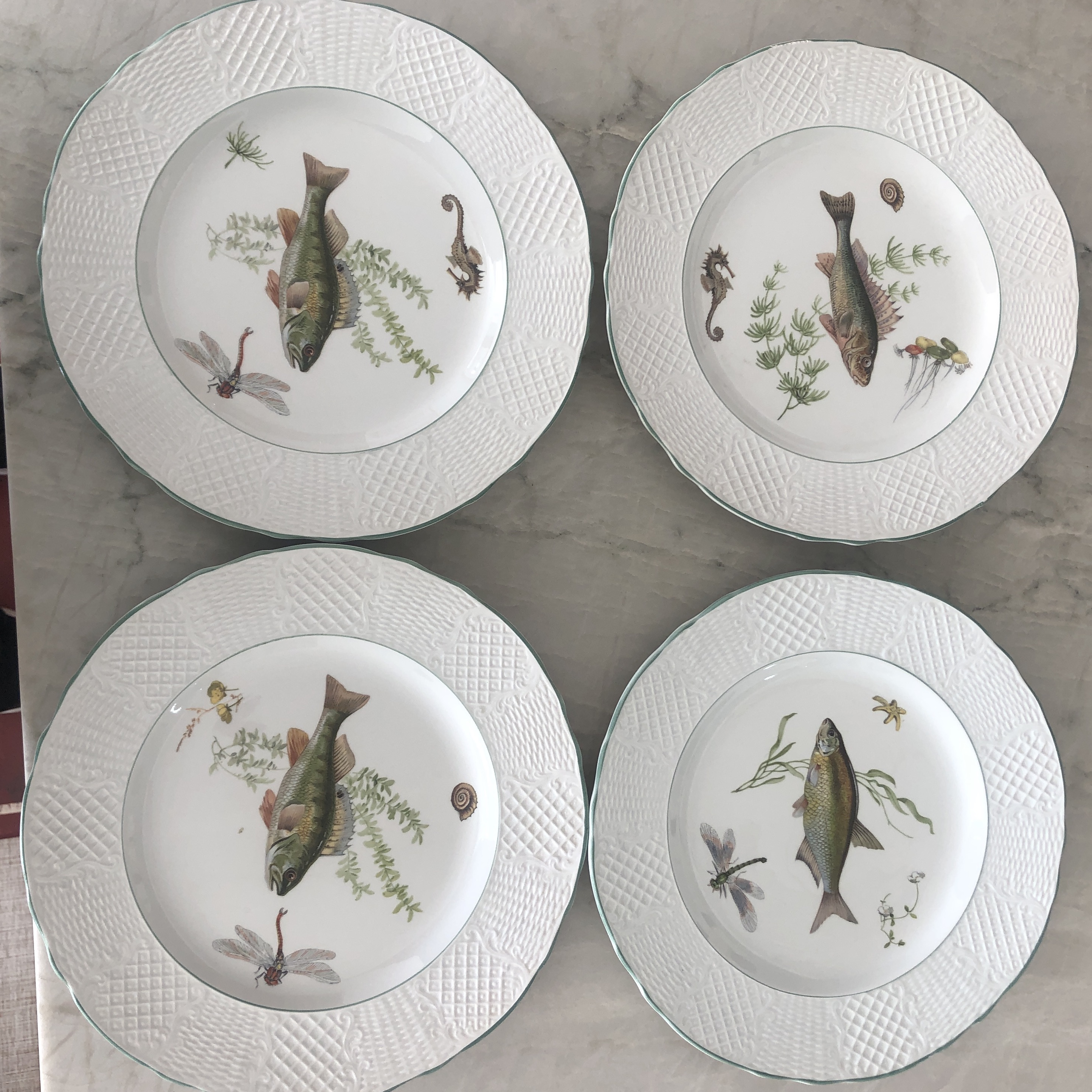 Marlborough Old English Ironstone by Simpsons Potters Fish
