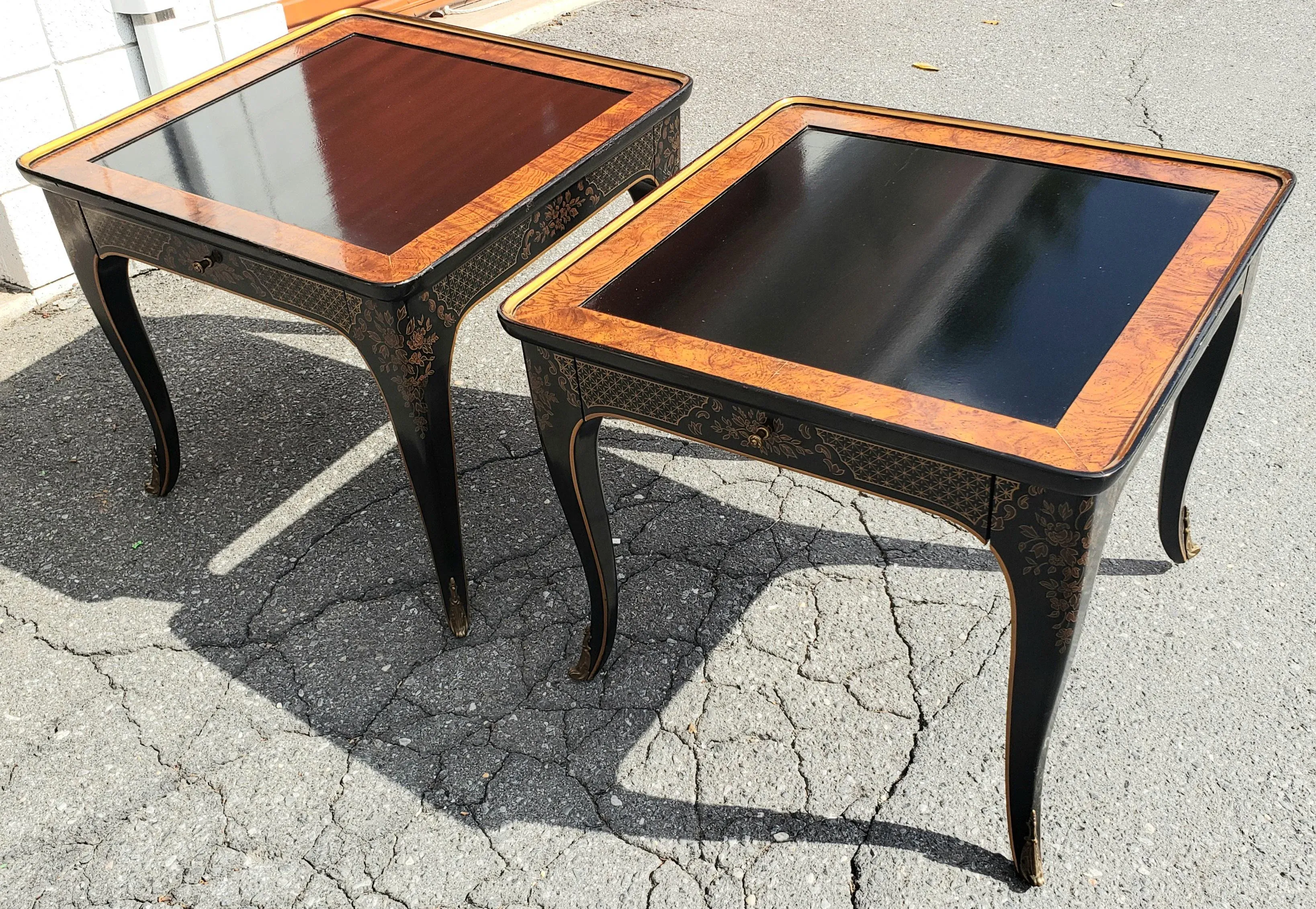 Drexel Heritage Et Cetera Collection Chinoiserie Black