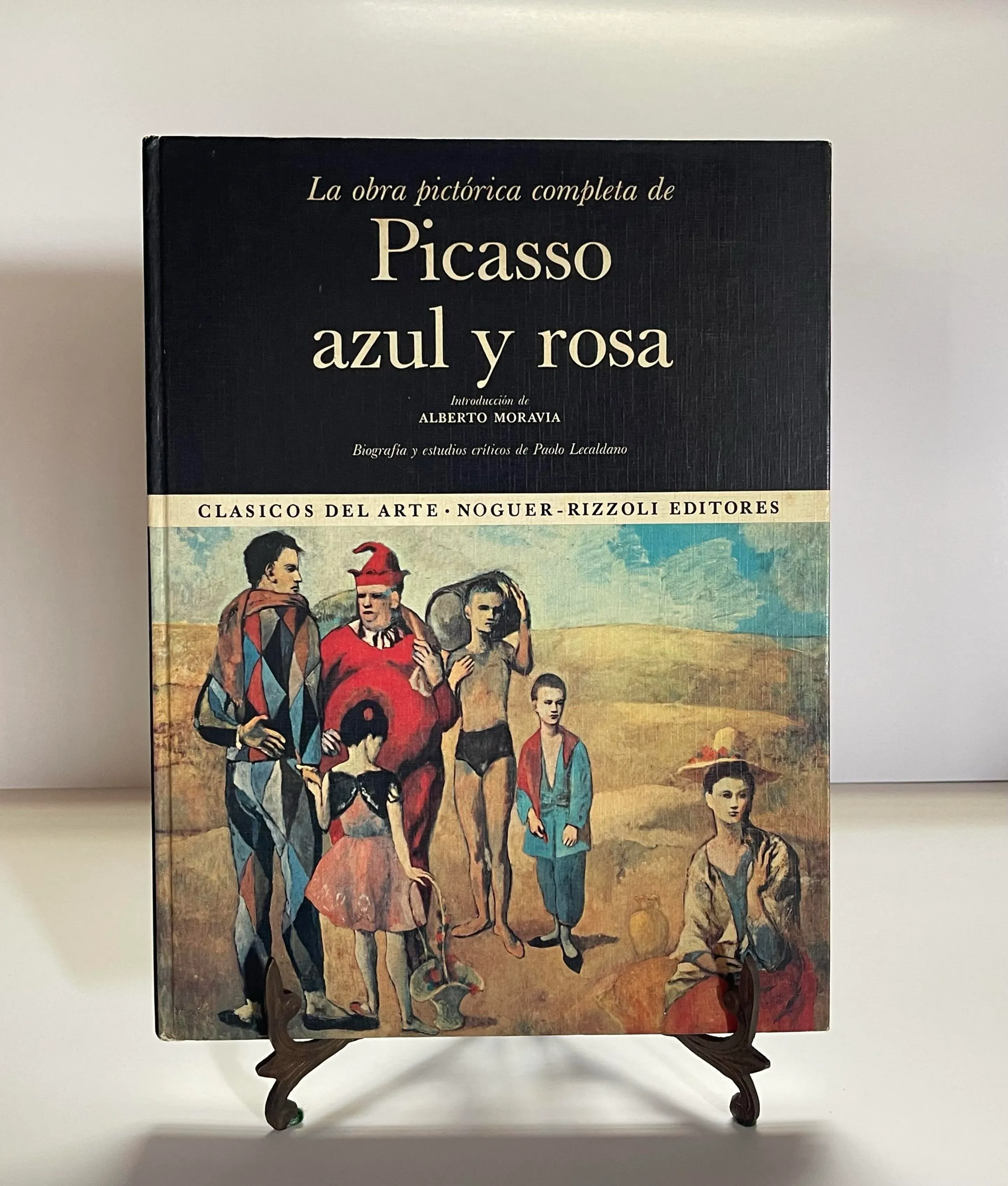 1970s Picasso Azul Y Rosa Hardcover Art Book | Chairish