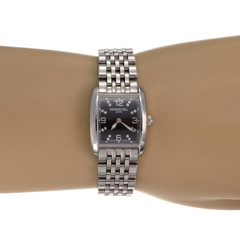 Raymond Weil Don Giovanni Diamond Steel Ladies Quartz Watch  display picture 1