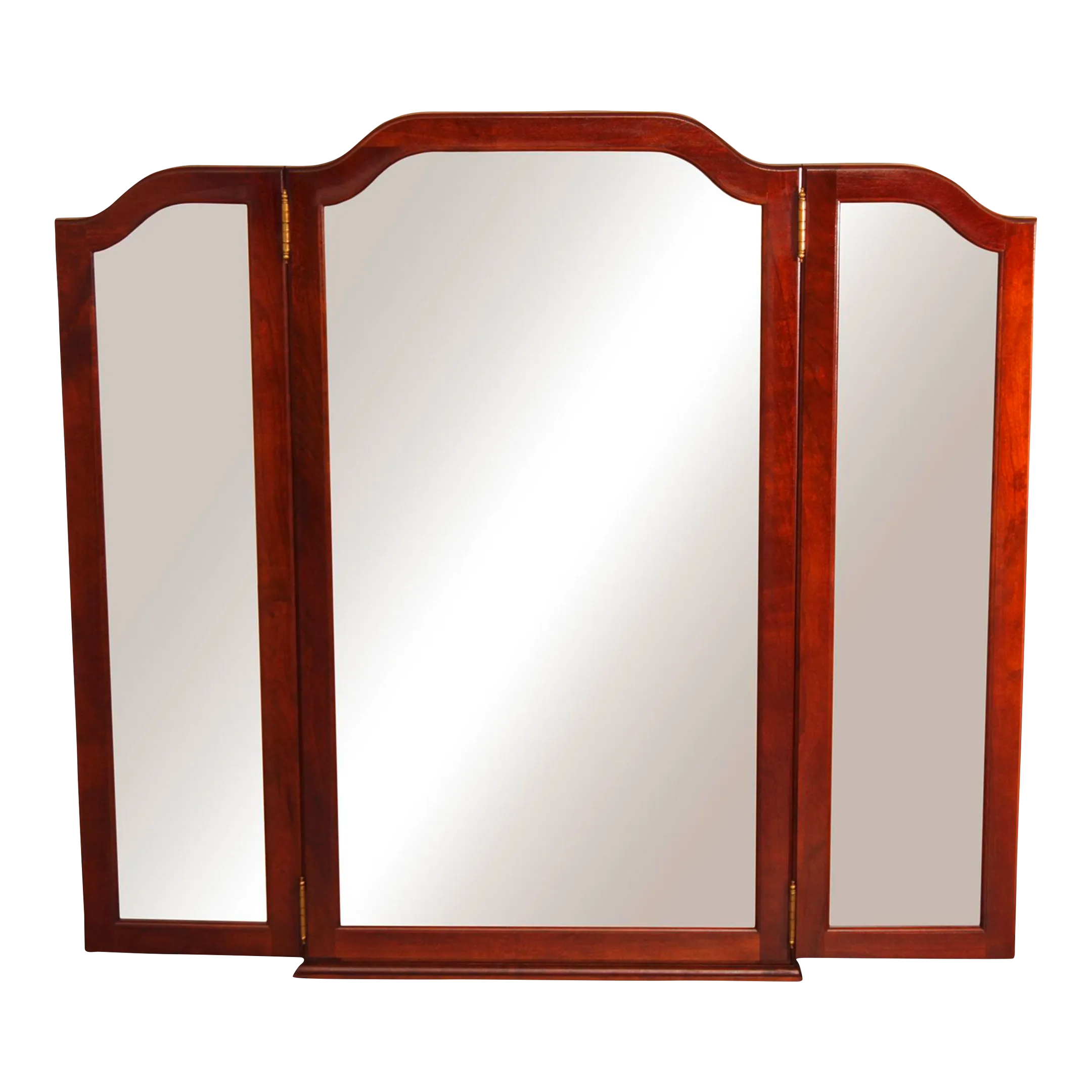 Pennsylvania House Cherry Trifold Dresser Mirror Chairish