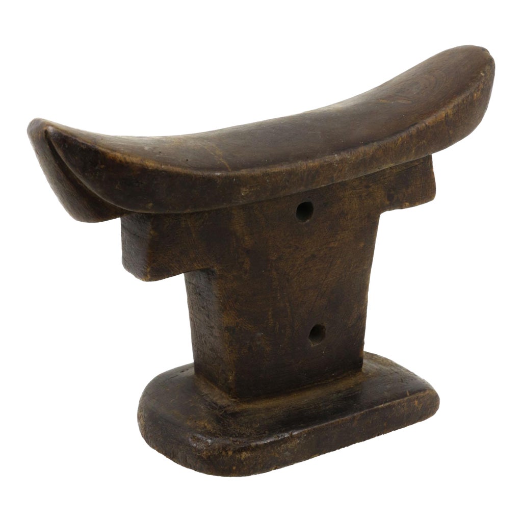 Mid 20th Century Mid-Century Ethiopian Wood Headrest | Chairish