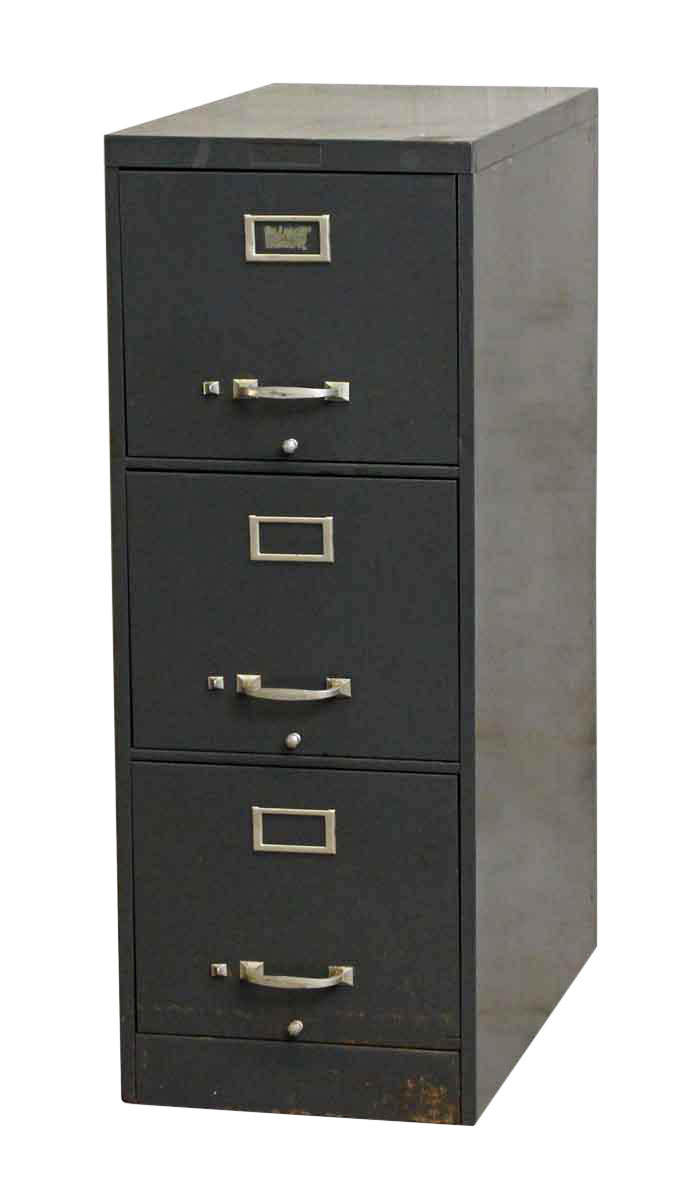 Gray Metal File Chairish