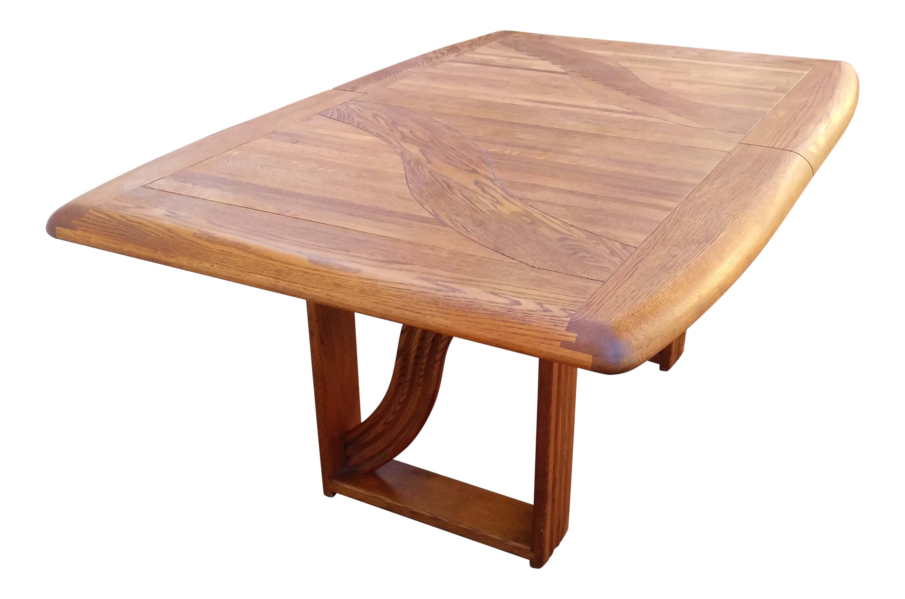 Vintage Oak Dining Table Chairish