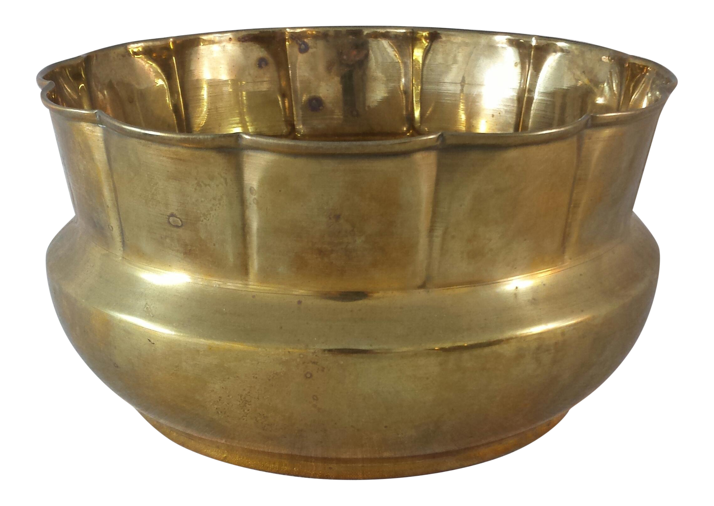 Vintage Brass Bowl Chairish