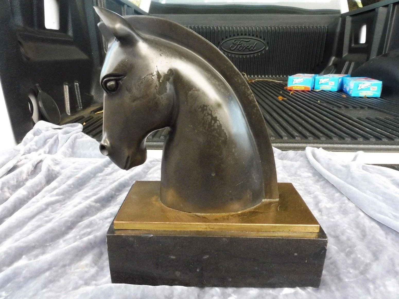 ARTDECO vintage Horse bronze