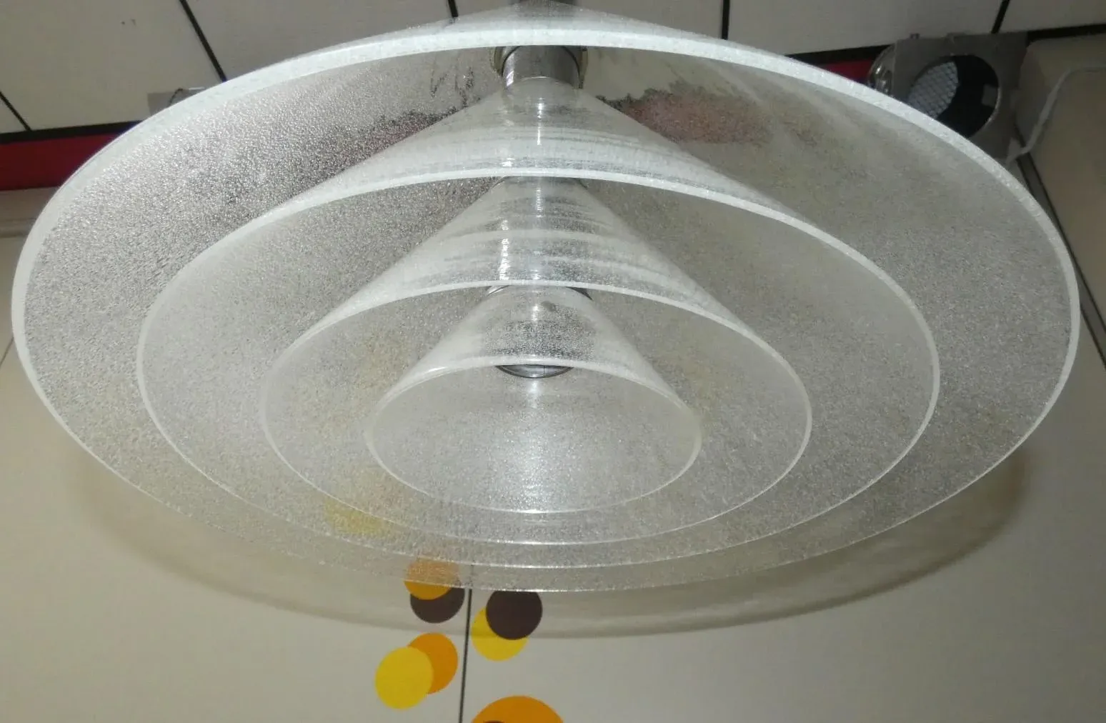 LS 174 Pendant Lamp attributed to Carlo Nason for Mazzega, 1970