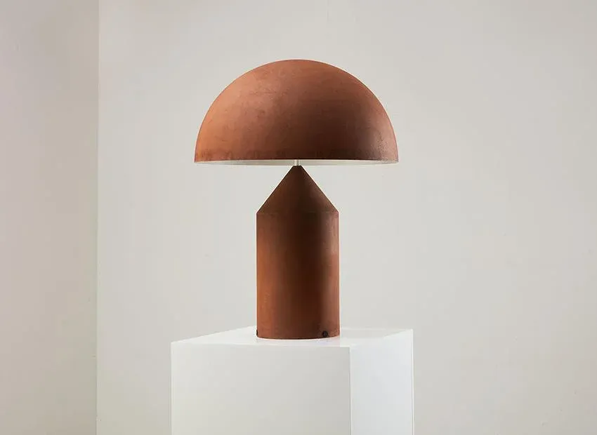 Atollo Table Lamp by Vico Magistretti for Oluce, 1970s | Chairish