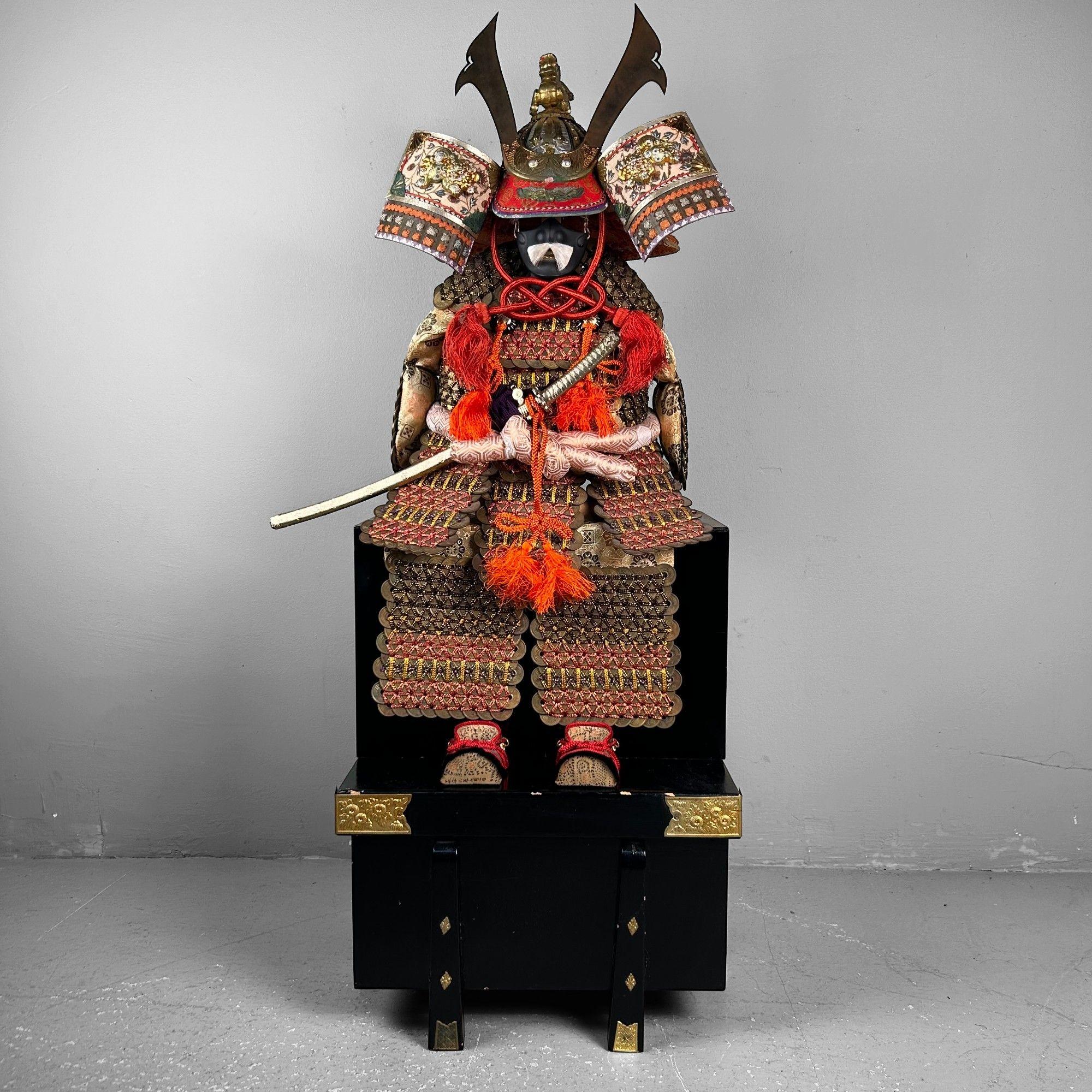 Shōwa Era Gogatsu Ningyō Doll with Samurai Armor, Japan