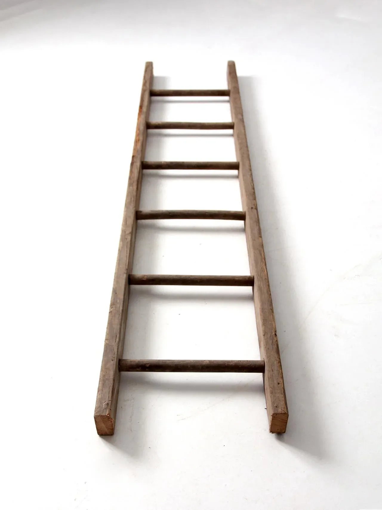 アンティーク雑貨 ladder KINMADE 8-Pack of Vintage Library Ladder Steps with Spindle