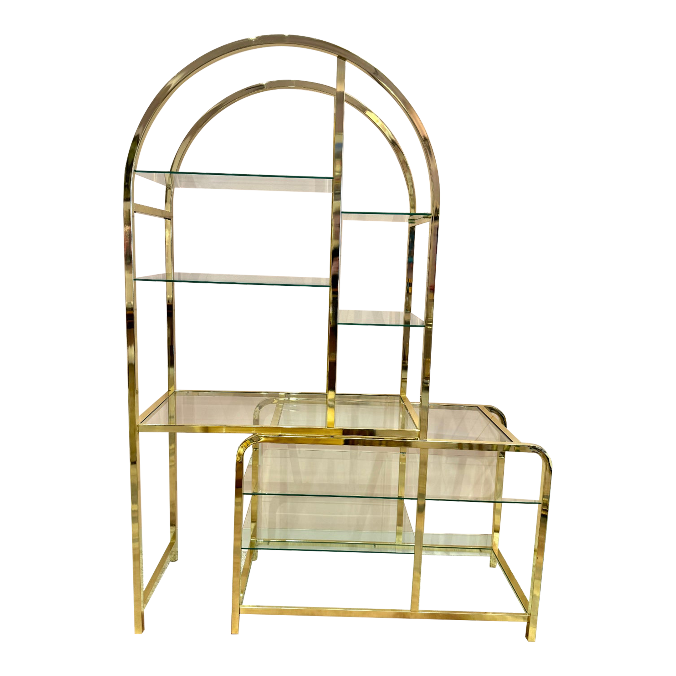 Allied Brass MA-5/16-CA 16 X Triple étagère En Verre Cuivre