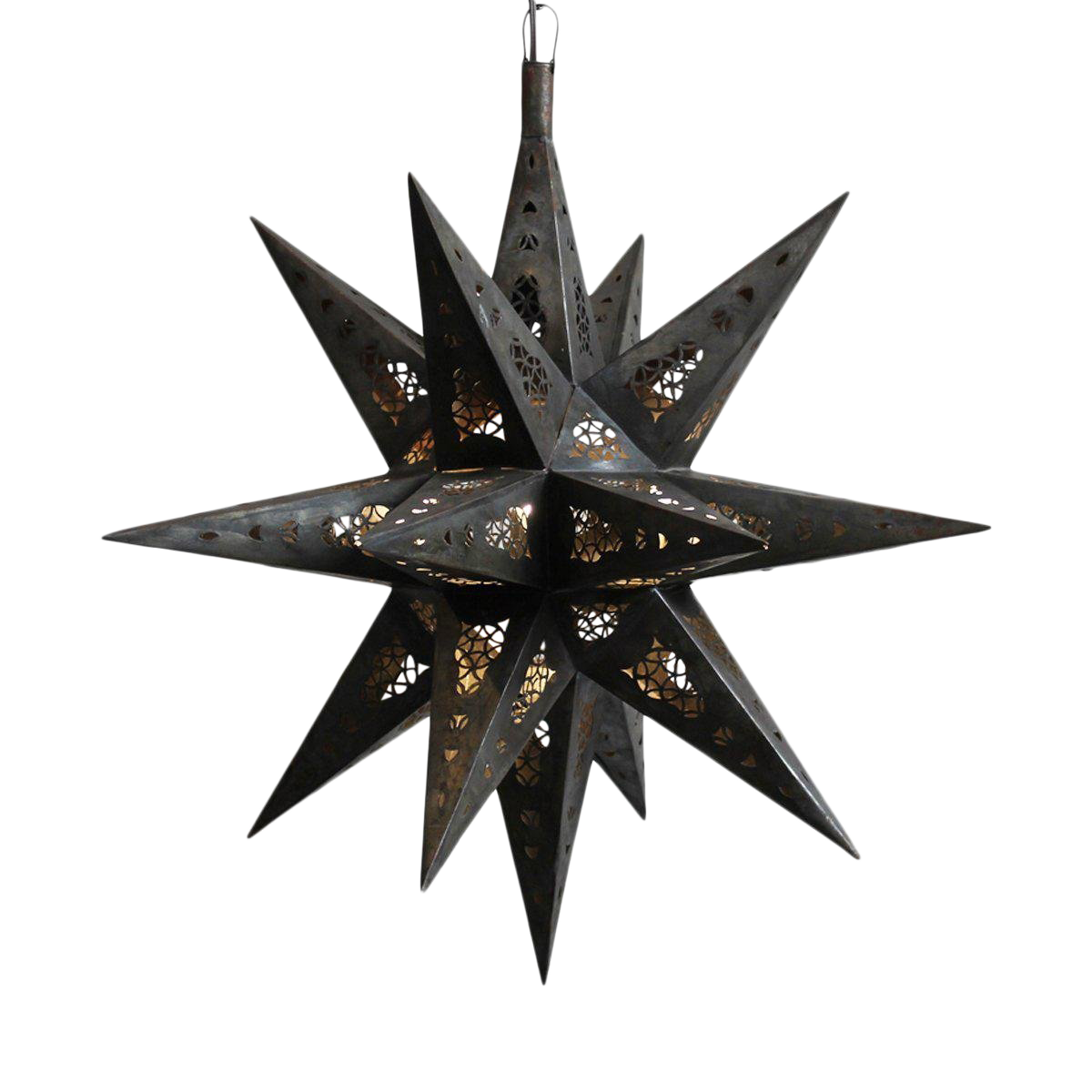 Moravian Tin Star Lantern Large Chairish