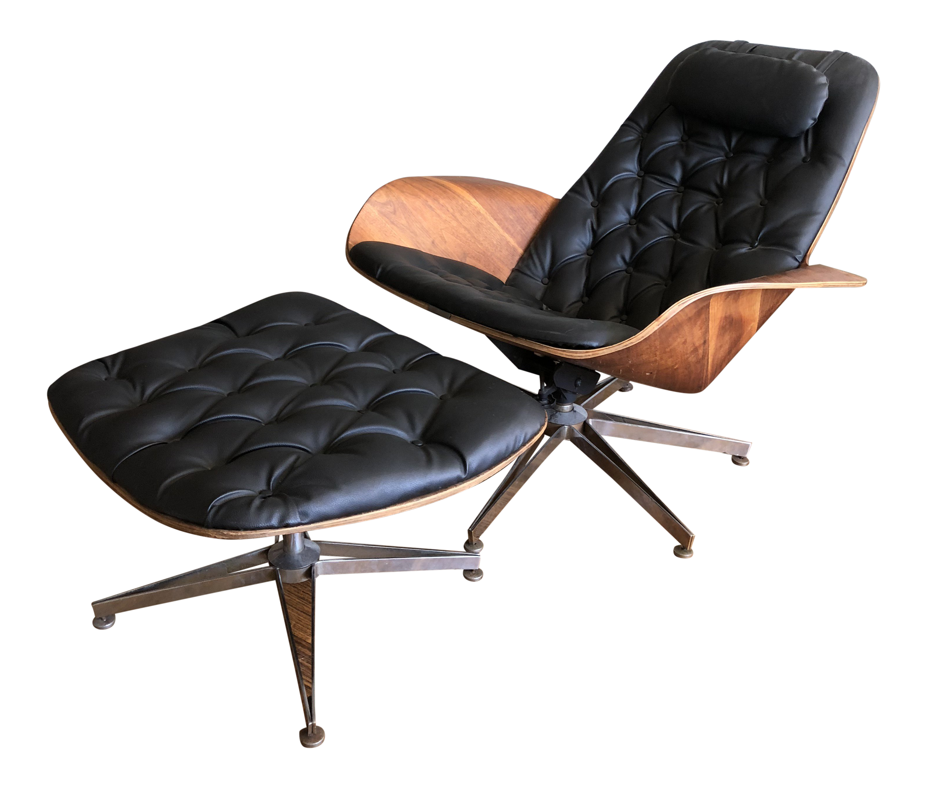 1960s Vintage George Mulhauser For Plycraft Mr Chair Lounge Seat Chairish