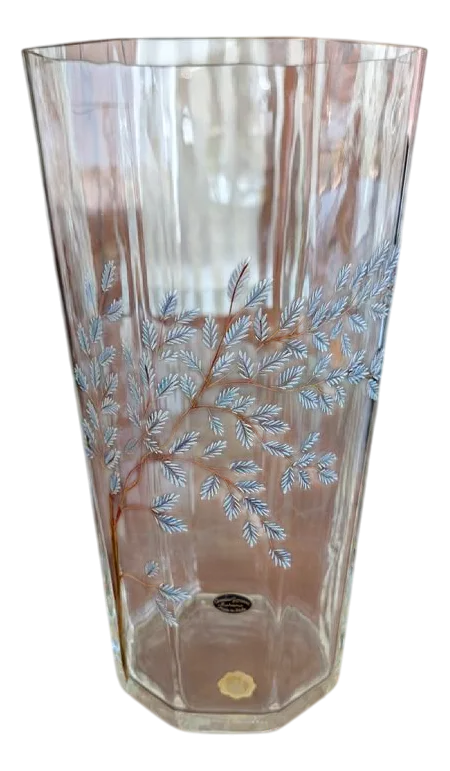 Vintage Murano Glass Vase by Giovanni Cenedese | Chairish