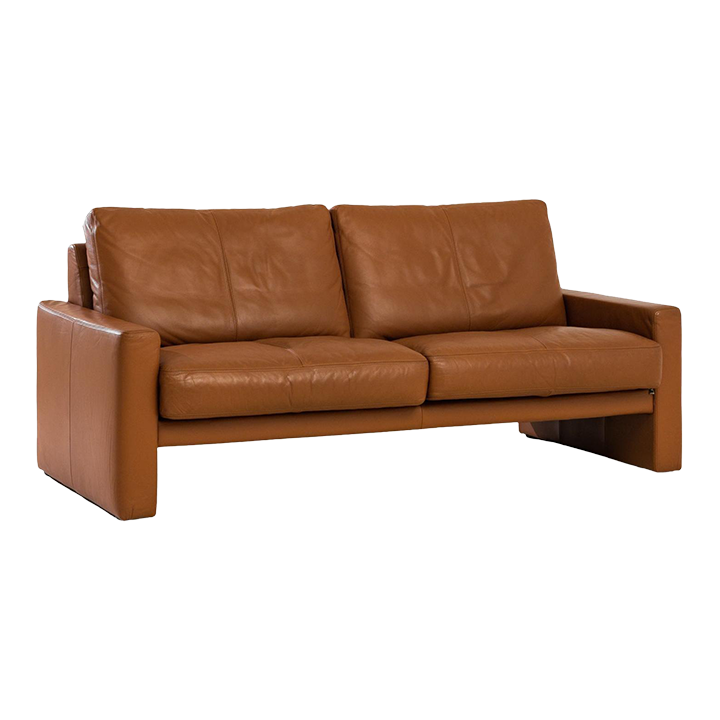 Vintage German Leather Sofa by WK Wohnen Chairish