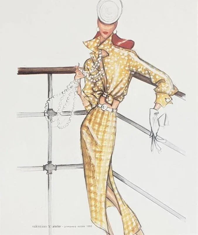 1993 Italy 『Valentino』美術品彫刻