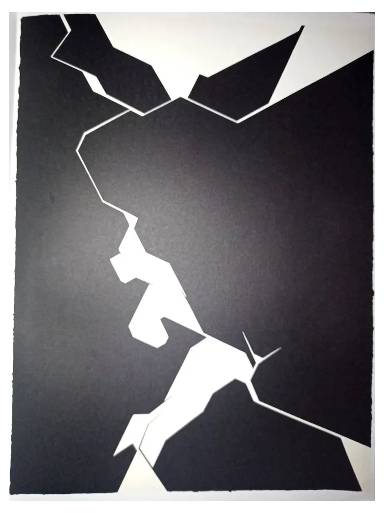 Pablo Palazuelo, Abstract Composition, Original Lithograph, 1974