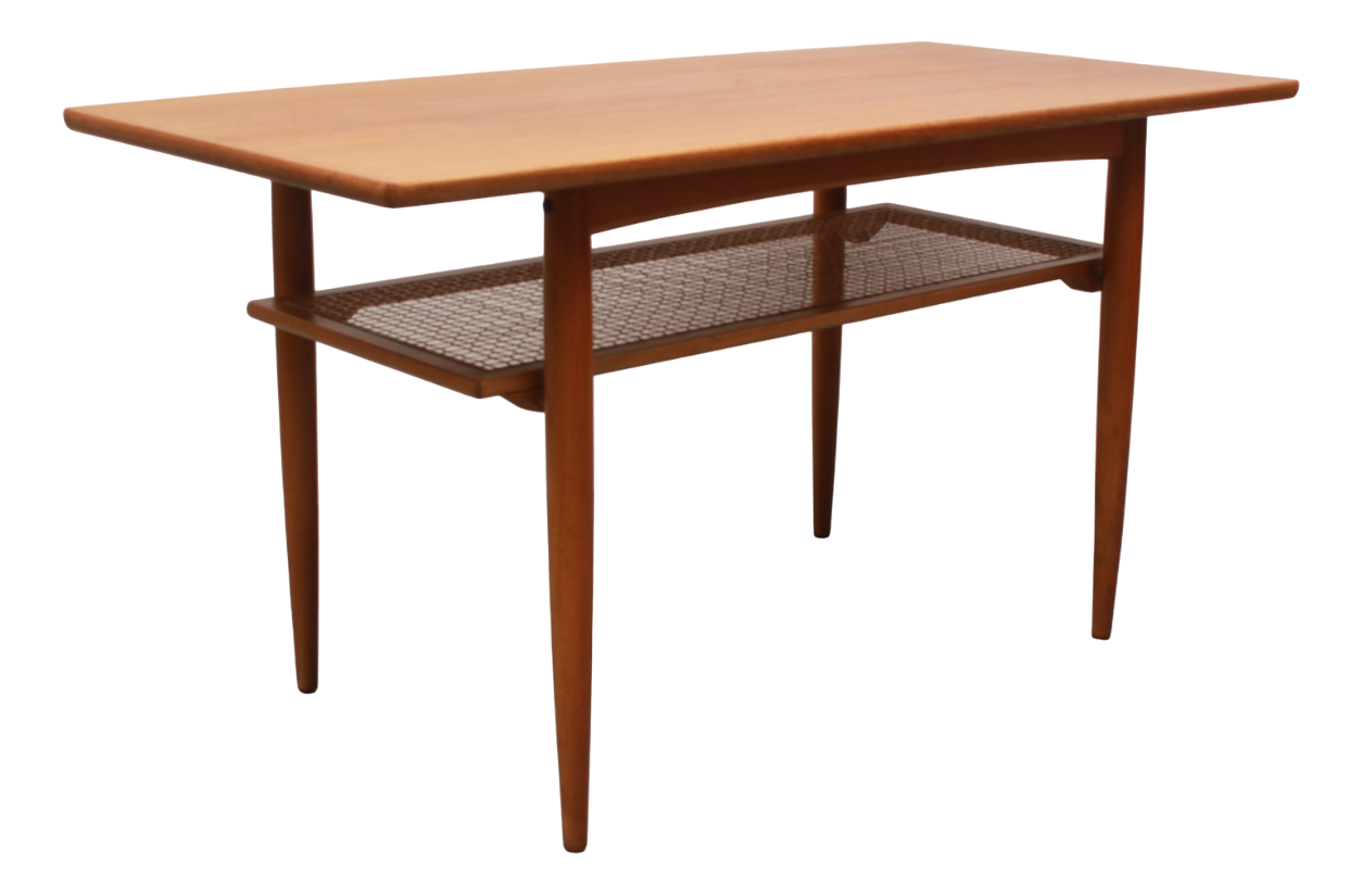 Vintage Coffee Table in Teak from Opal, 1960s Chairish