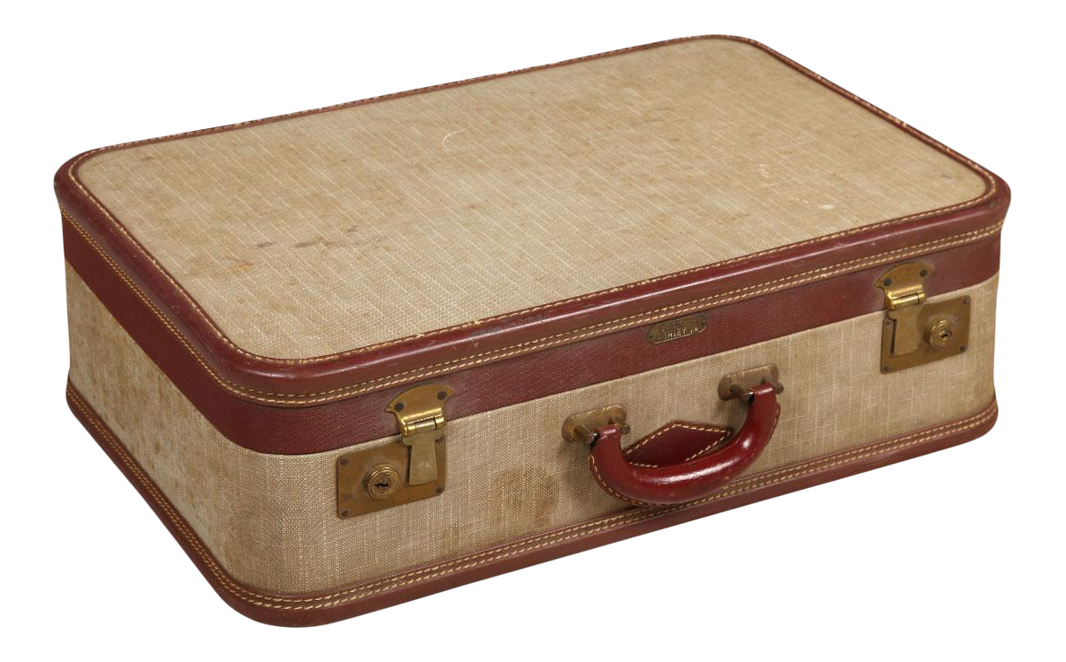 1940s briefcase