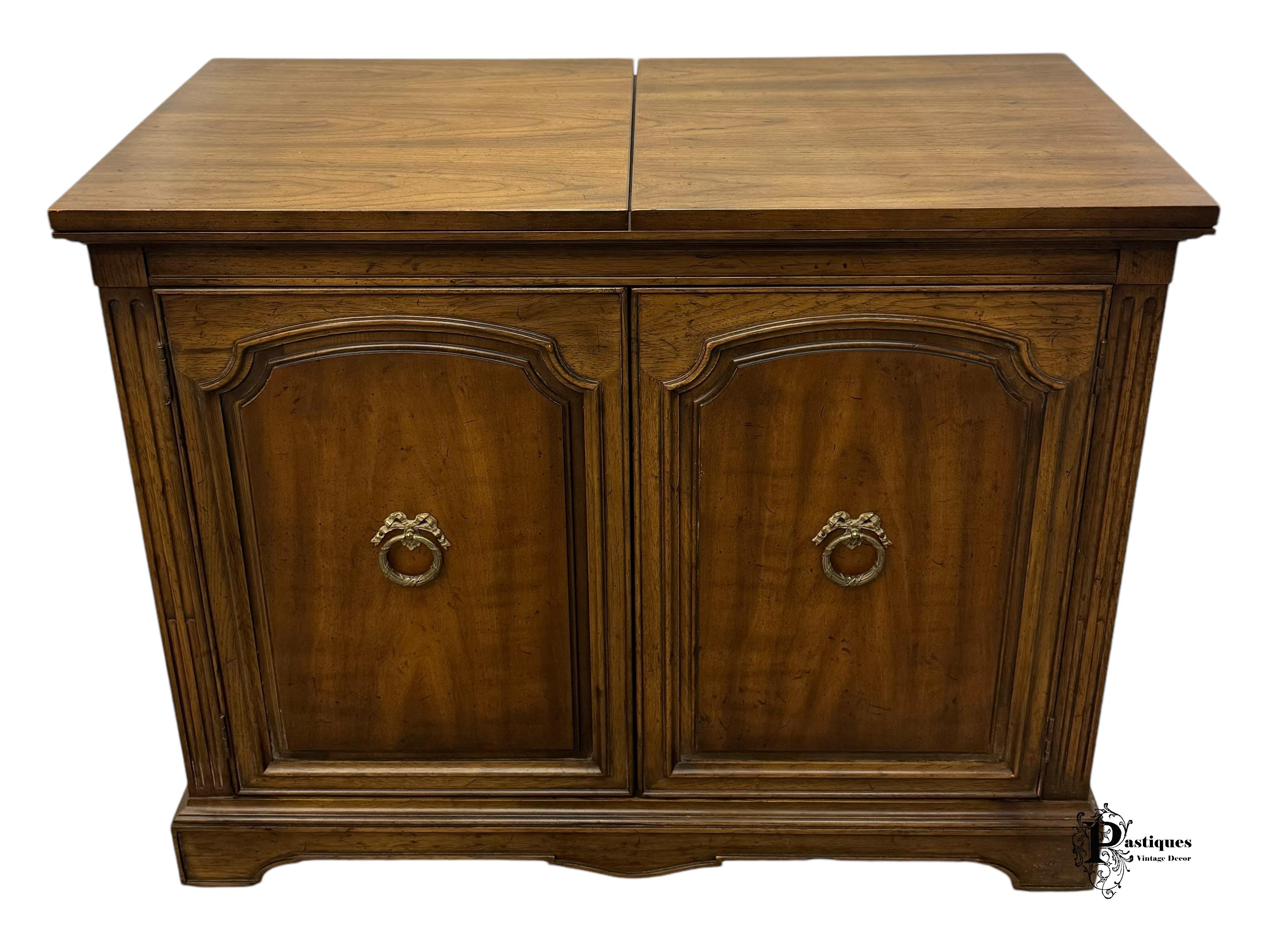 Henredon ヘンレドン 収納付きヴィンテージテーブル ミッドセンチュリー Henredon-Scene-II-Mid-Century-