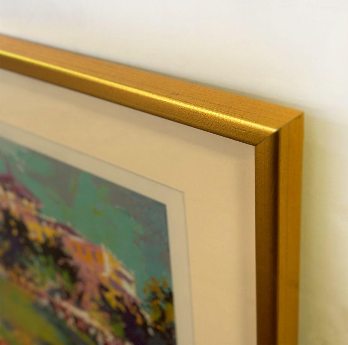 Abstract Leroy Neiman Golf Tournament Serigraph | Chairish