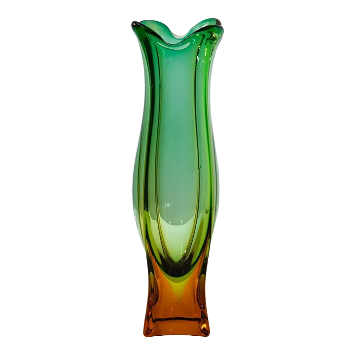 1960s Italian Murano Glass Vase Chairish
