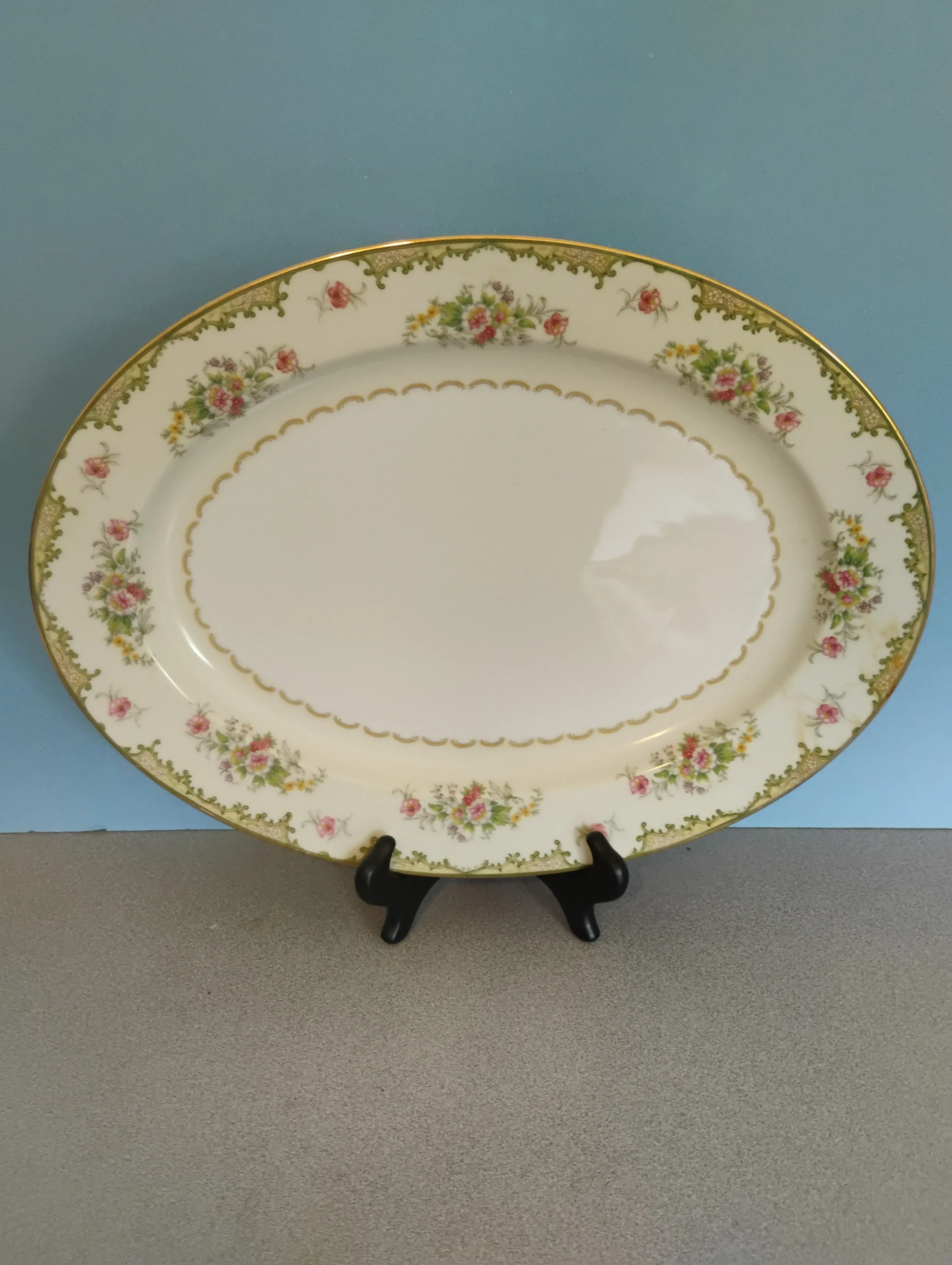 1960s Noritake N595 Pattern Serving Set- 3 Pieces | Chairish