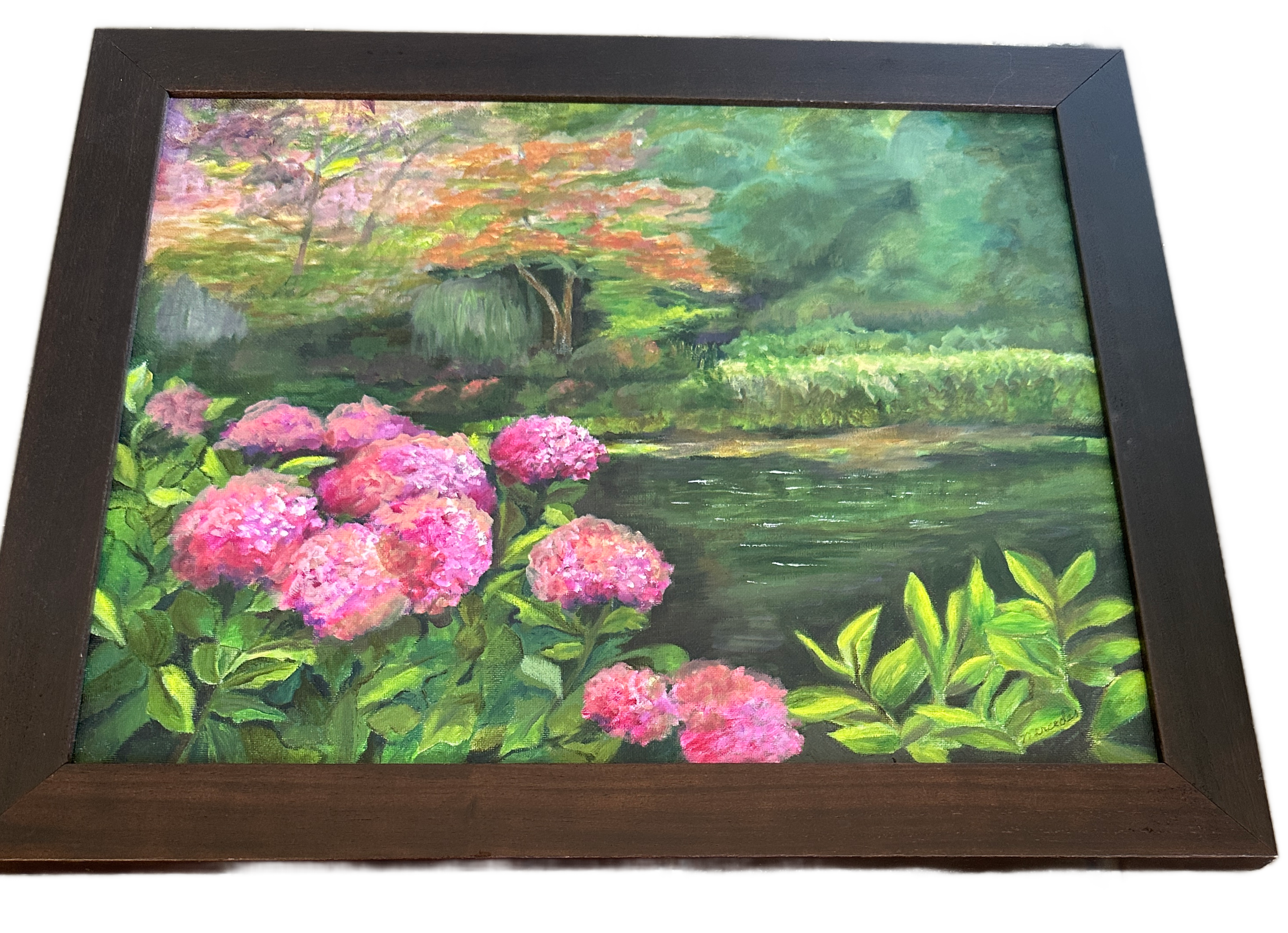 CASSIGNEUL Aude dans le jardin 油彩画 CASSIGNEUL Aude dans le jardin 油彩画 Jean-Pierre Cassigneul