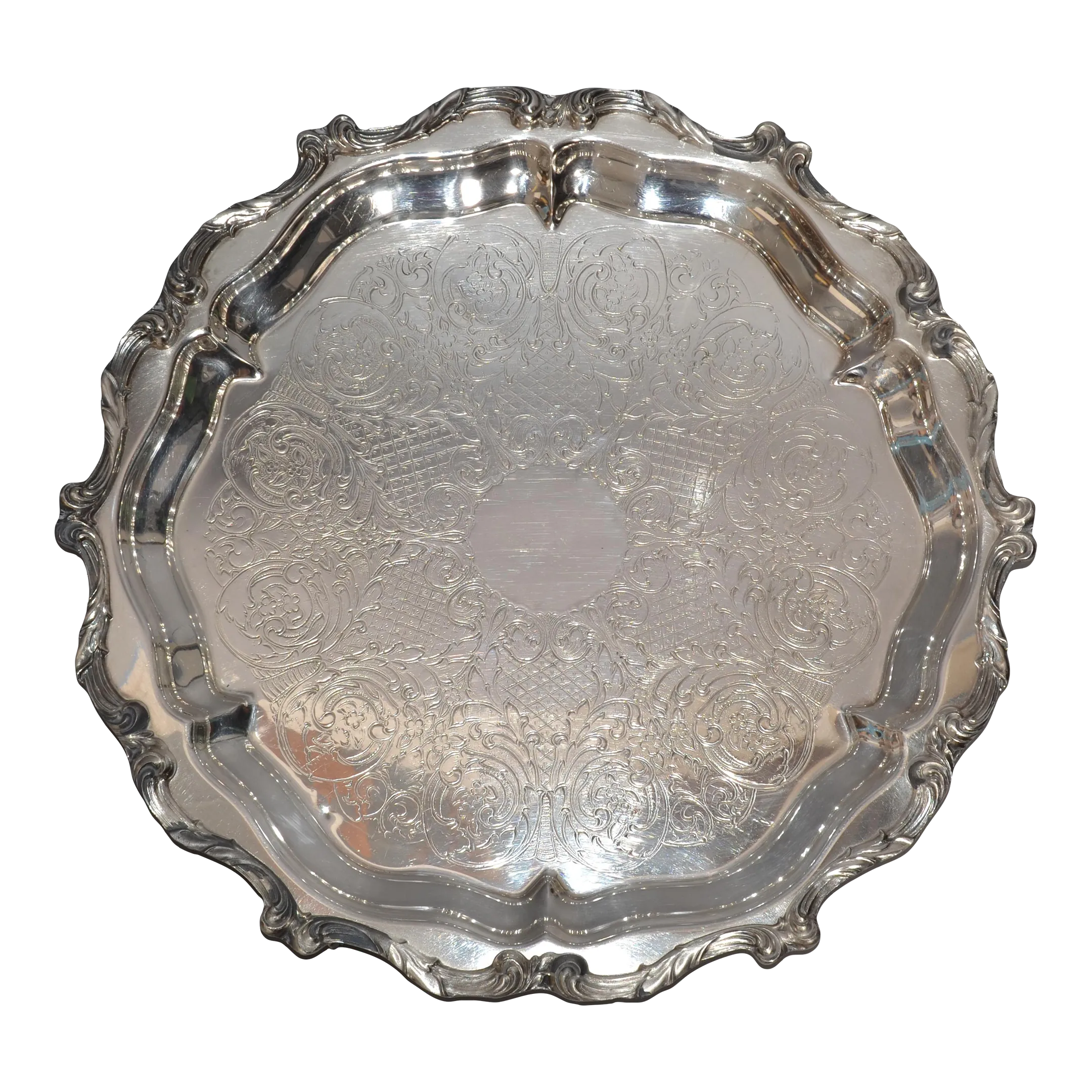 Vintage Wilcox Silver Plate Co. Trays | Chairish