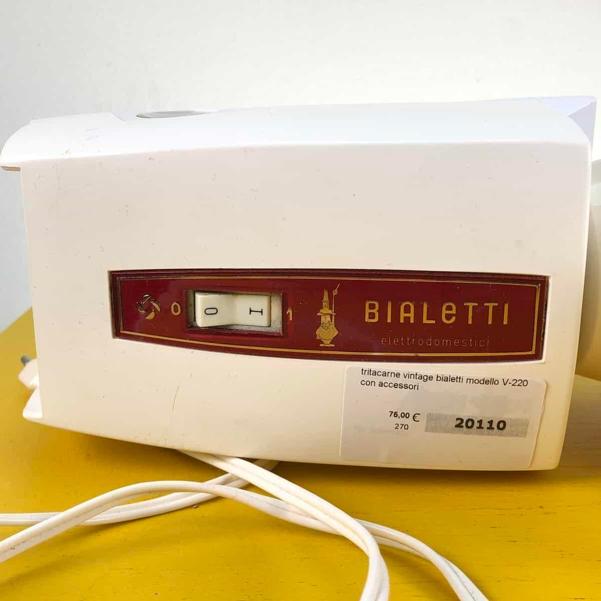 Vintage Bialetti Model V-220 Meat Grinder | Chairish