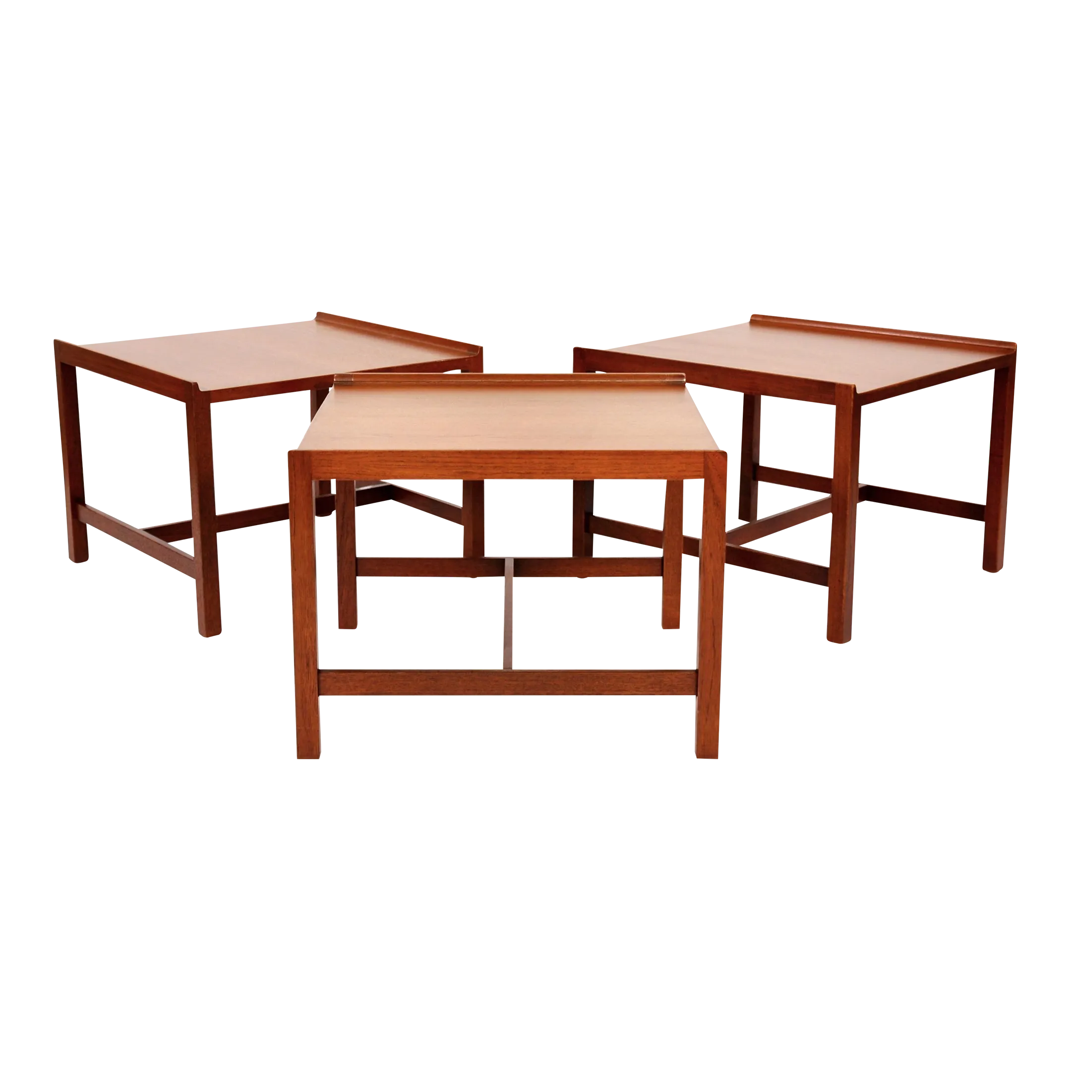 Teak Side Table or Bench by Brode Blindheim, 3 Available Chairish