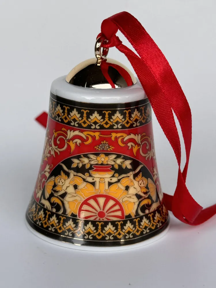 Christmas Bell Medusa by Versace for Rosenthal, 1993 | Chairish