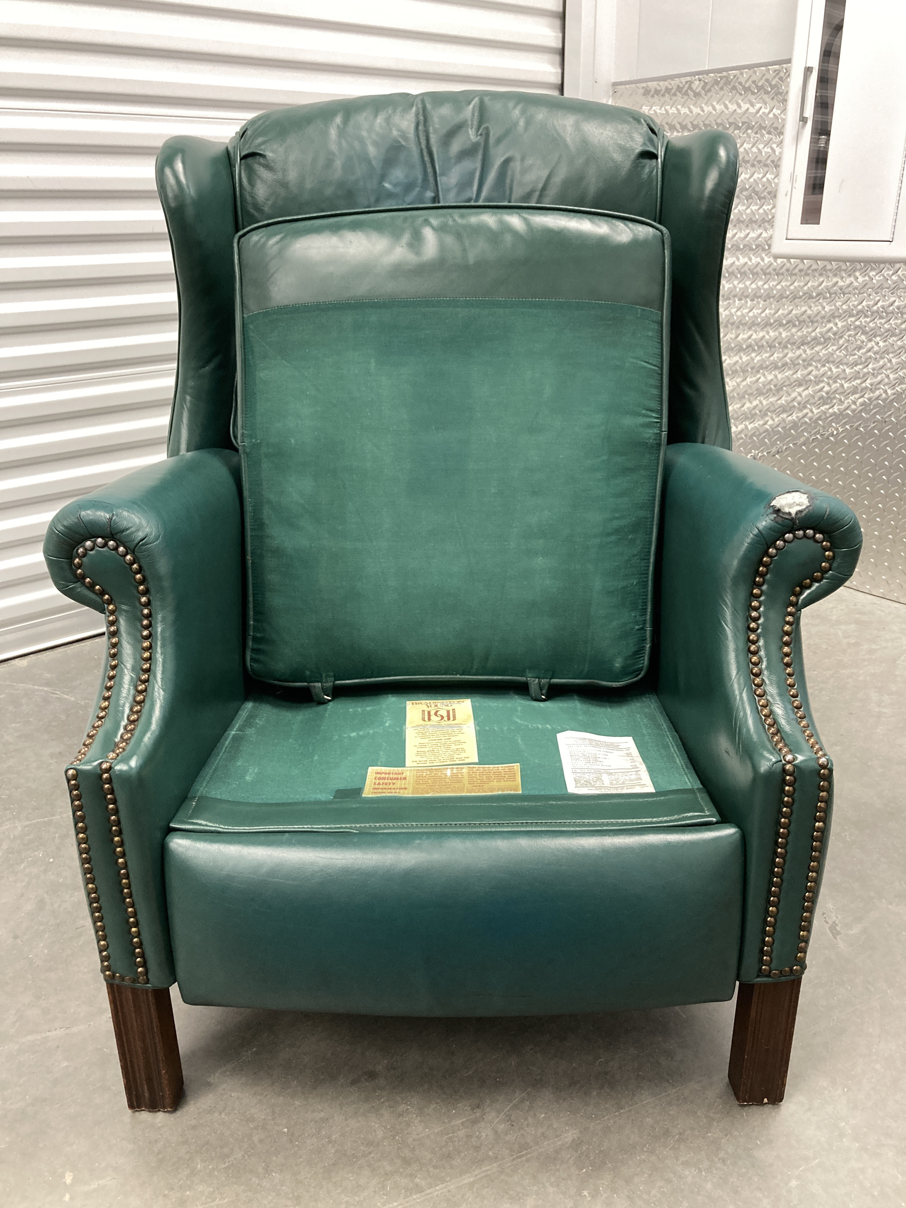 Bradington young wingback recliner sale