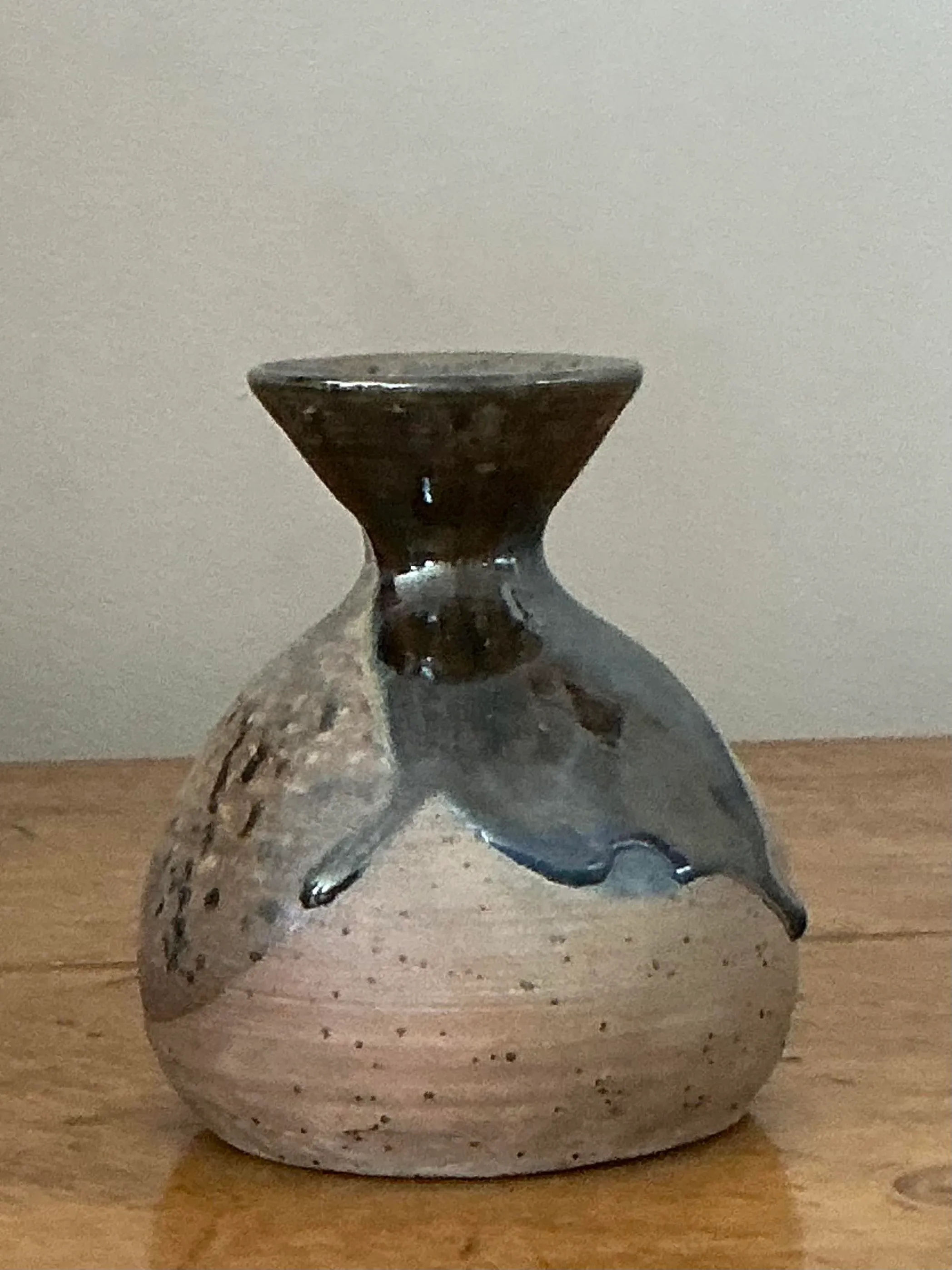 Vintage Boho Original Studio Pottery Vase