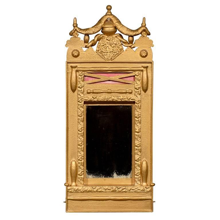from Sweden＊Vintage mirror・* swedish-victorian-gilded-swag-